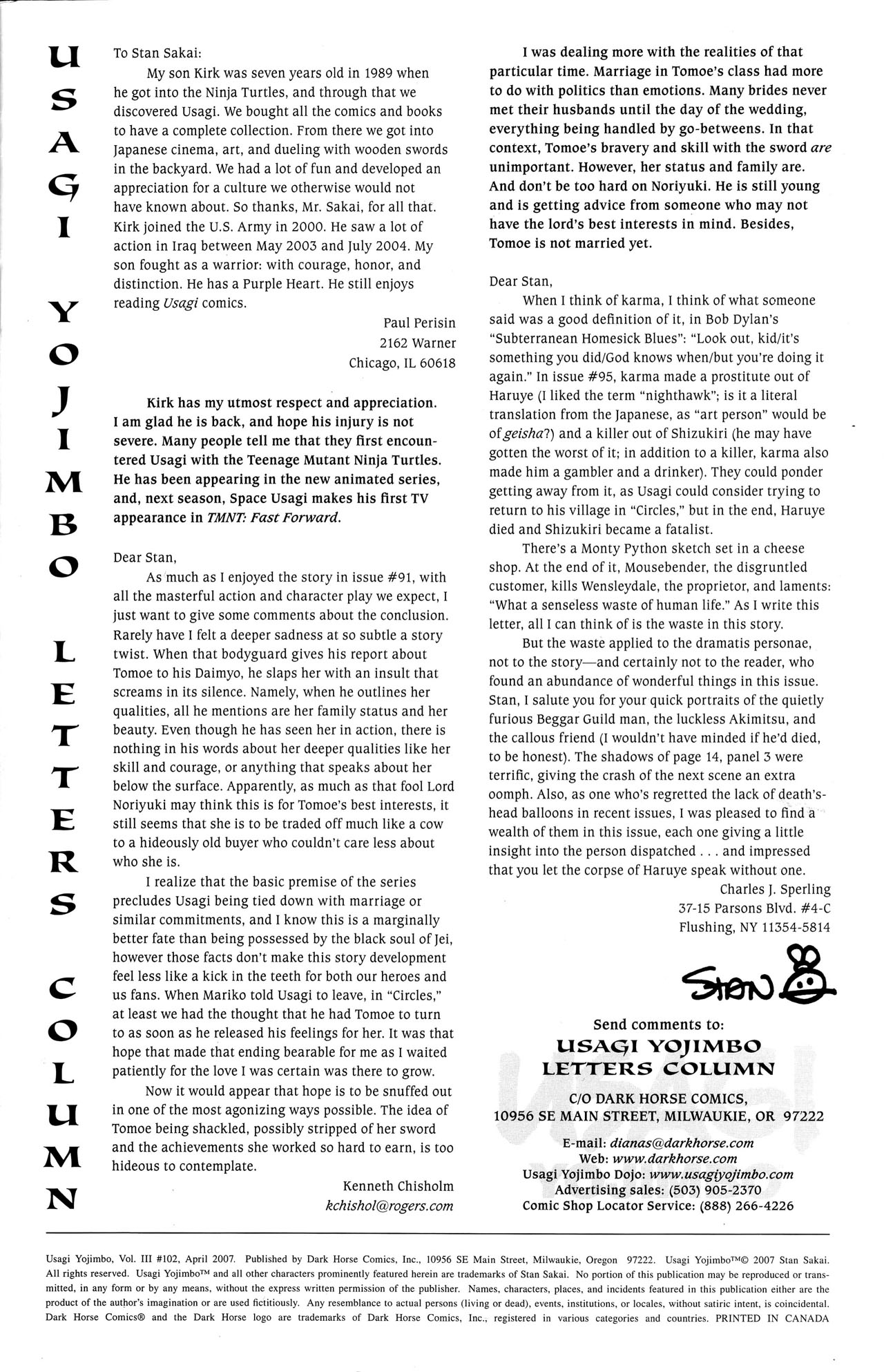 Read online Usagi Yojimbo (1996) comic -  Issue #102 - 27