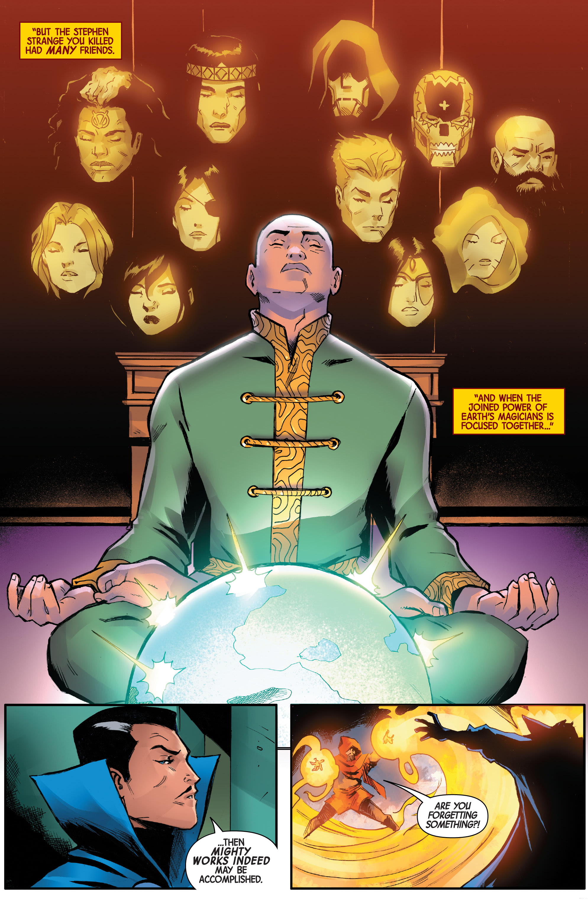 Read online Death of Doctor Strange comic -  Issue #5 - 6