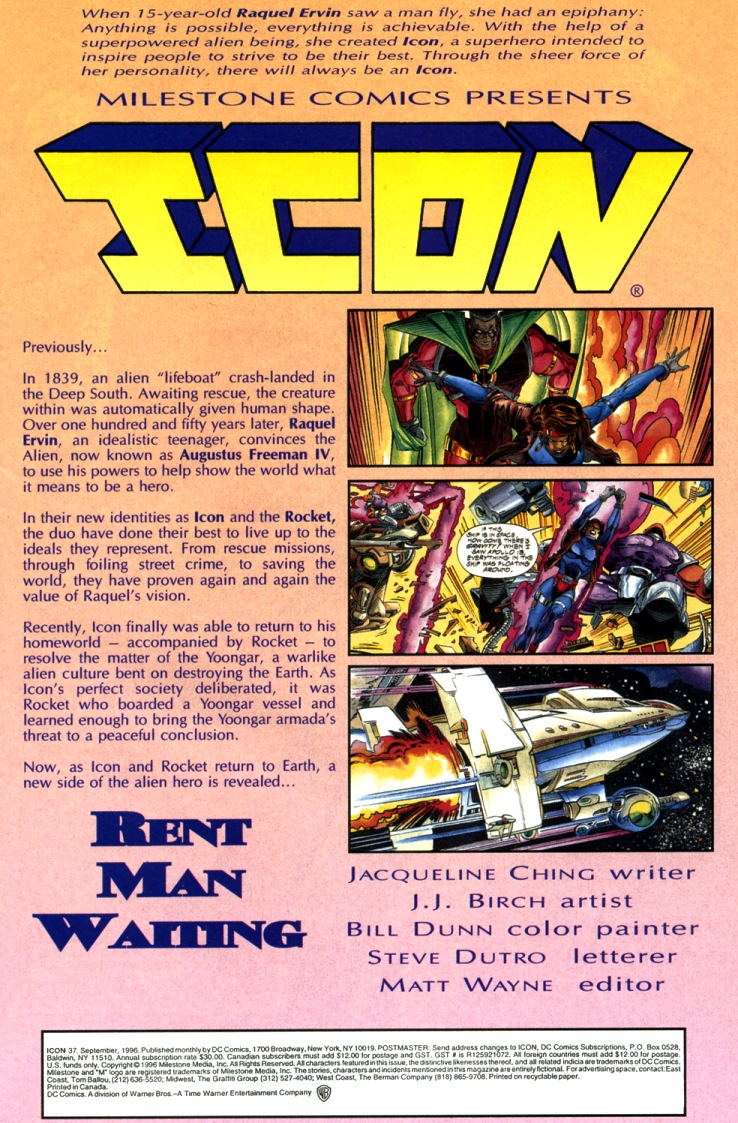 Read online Icon comic -  Issue #37 - 3