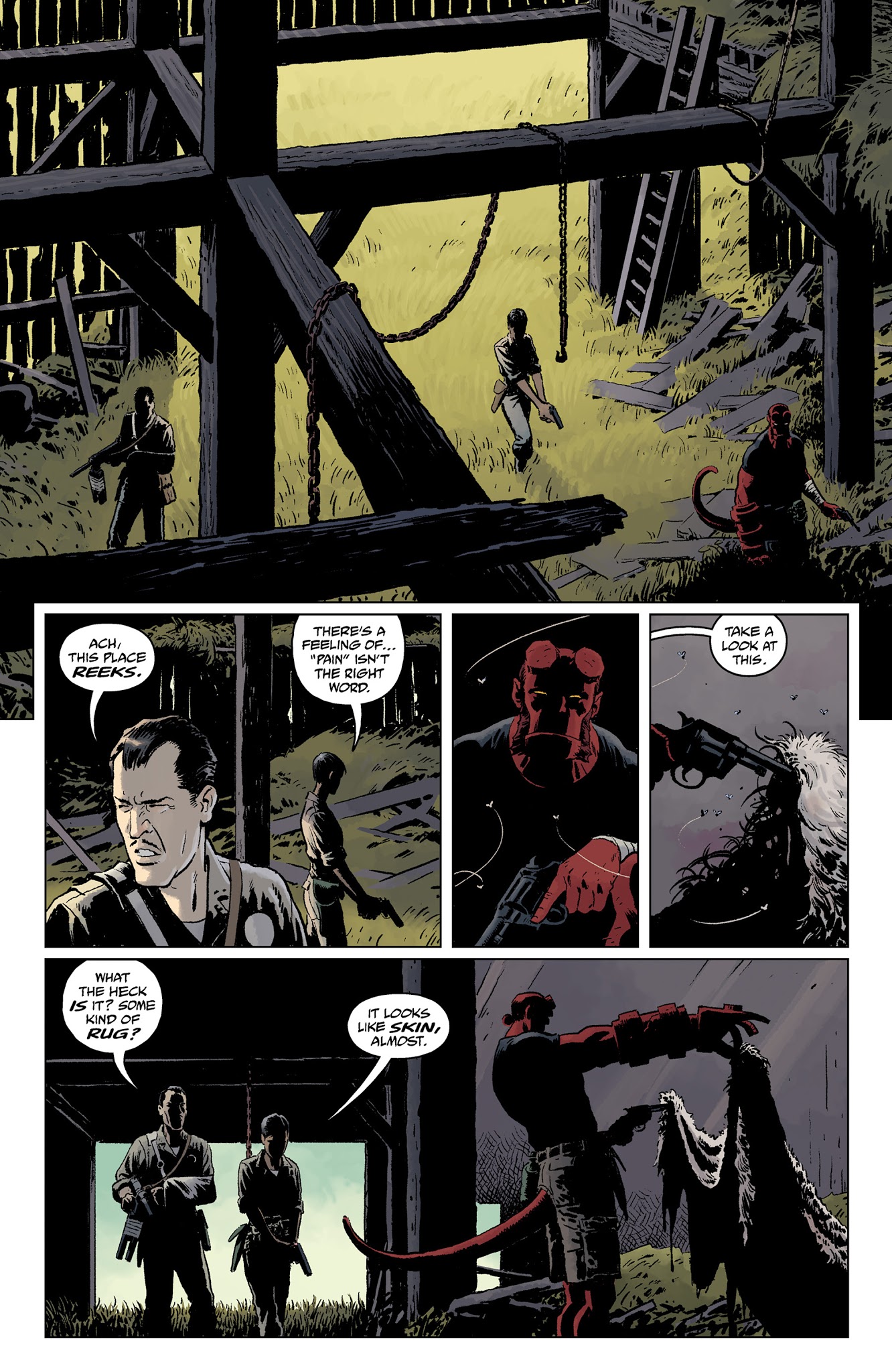 Read online Hellboy and the B.P.R.D.: 1953 - Beyond the Fences comic -  Issue #2 - 15