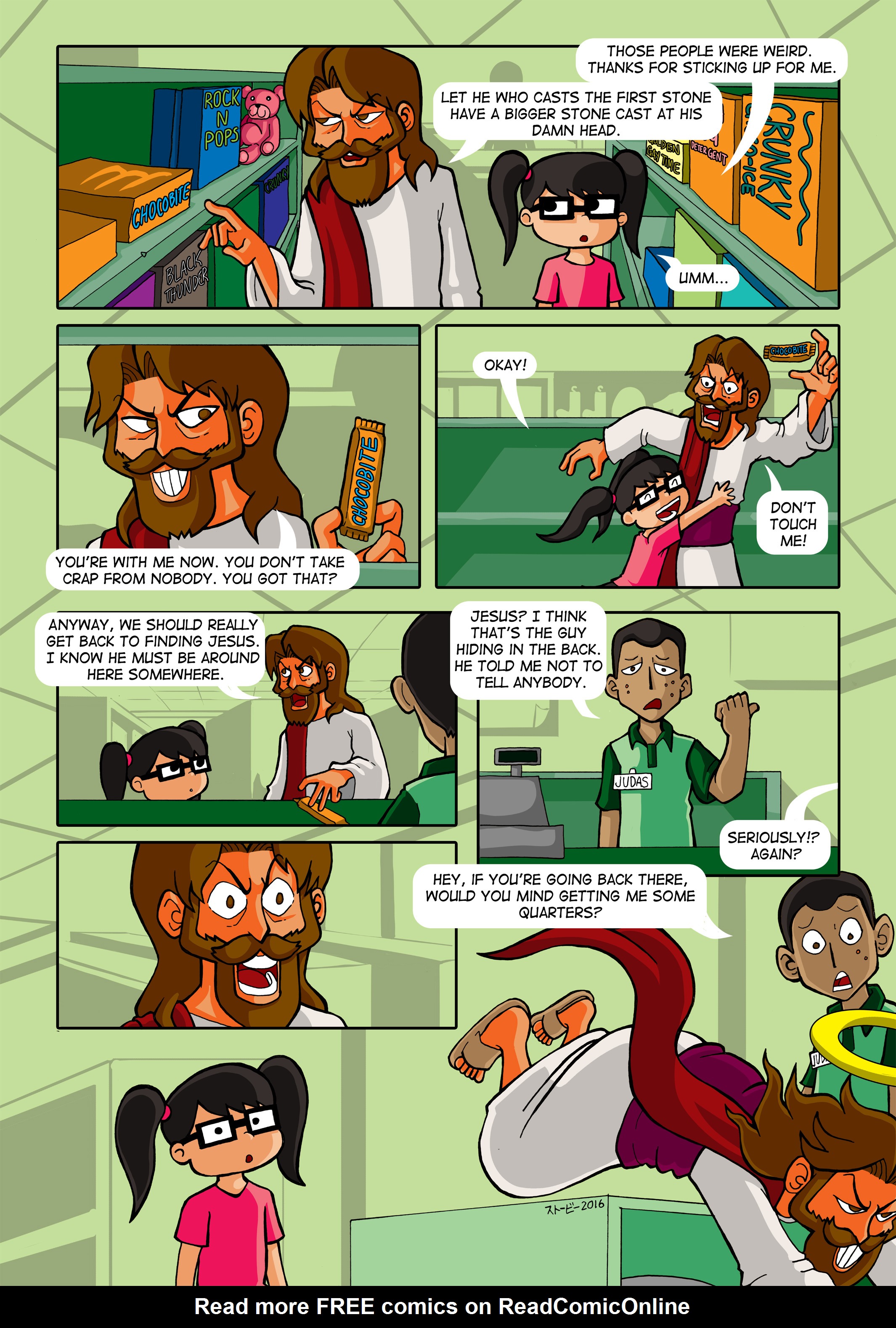 Read online Evil Jesus comic -  Issue #2 - 17