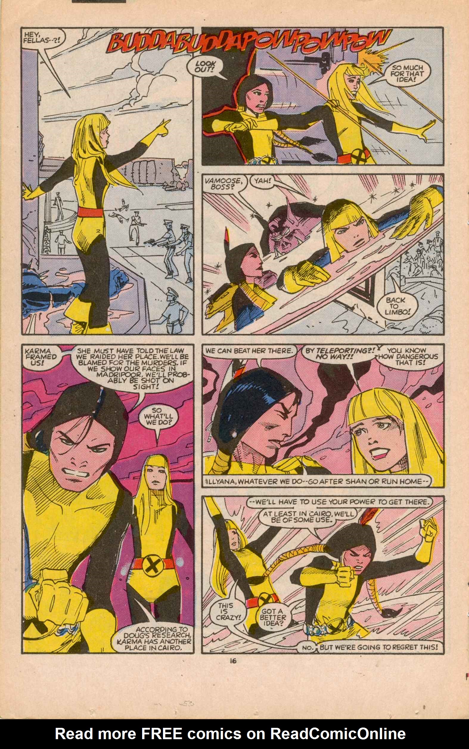 Read online The New Mutants comic -  Issue #32 - 17