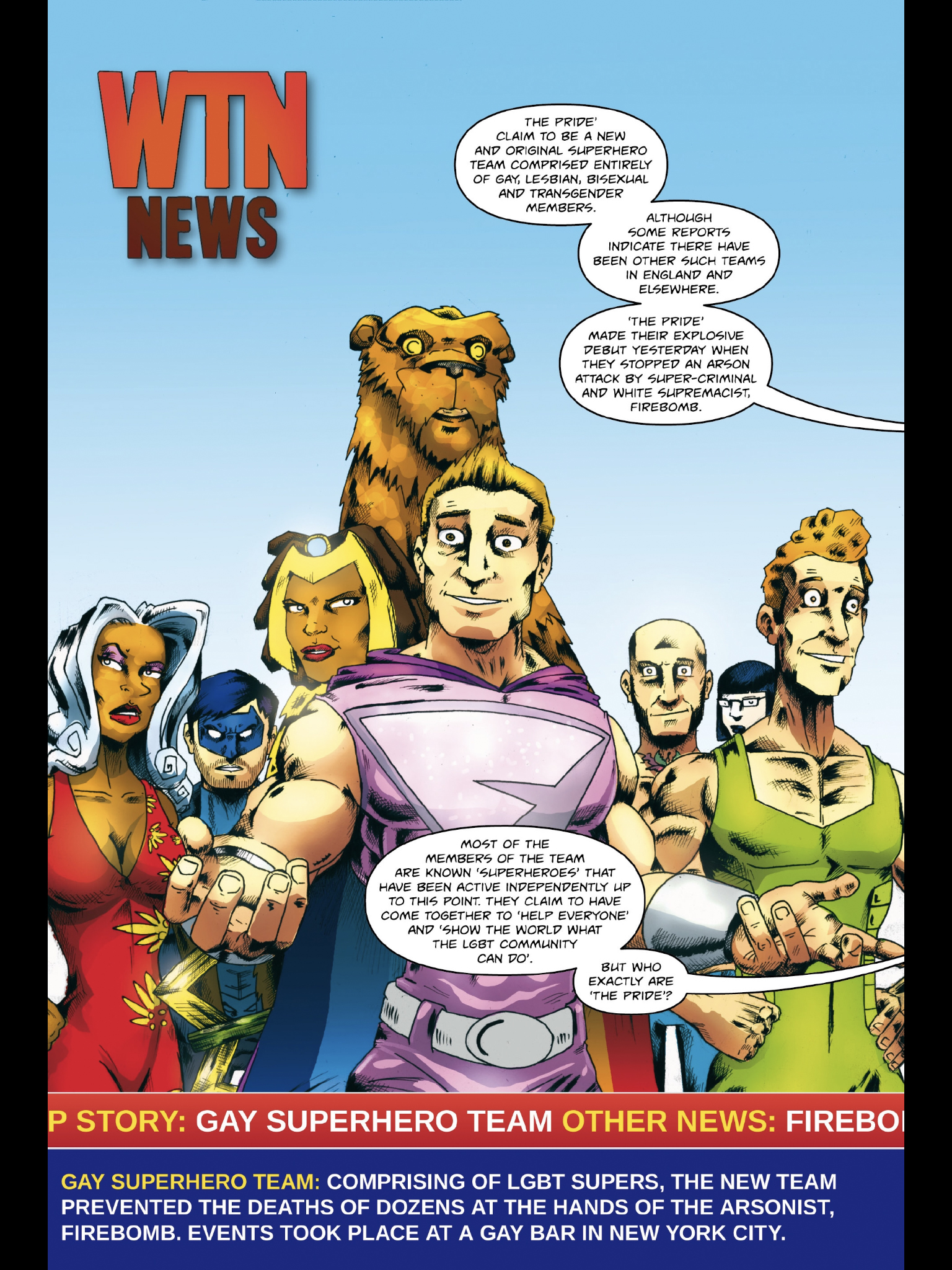Read online The Pride comic -  Issue #3 - 3
