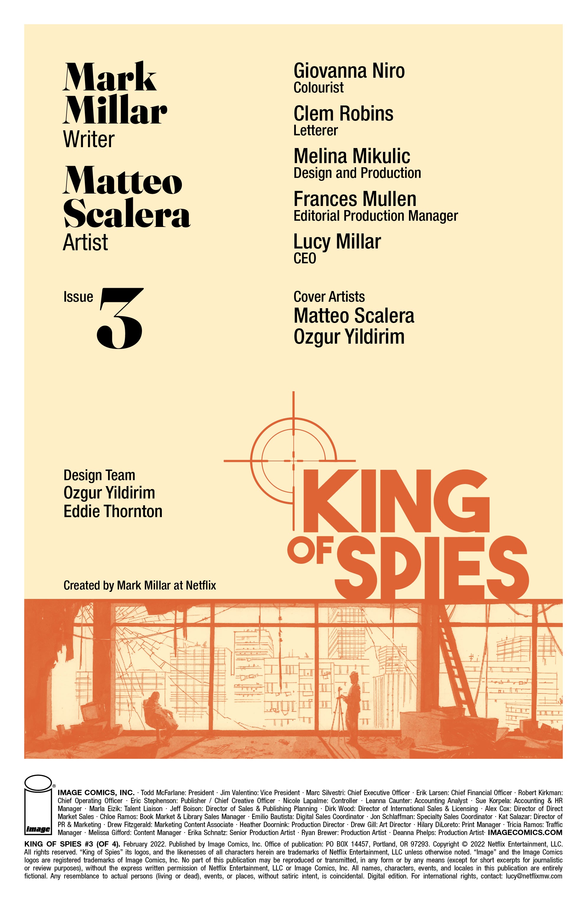 Read online King of Spies comic -  Issue #3 - 2