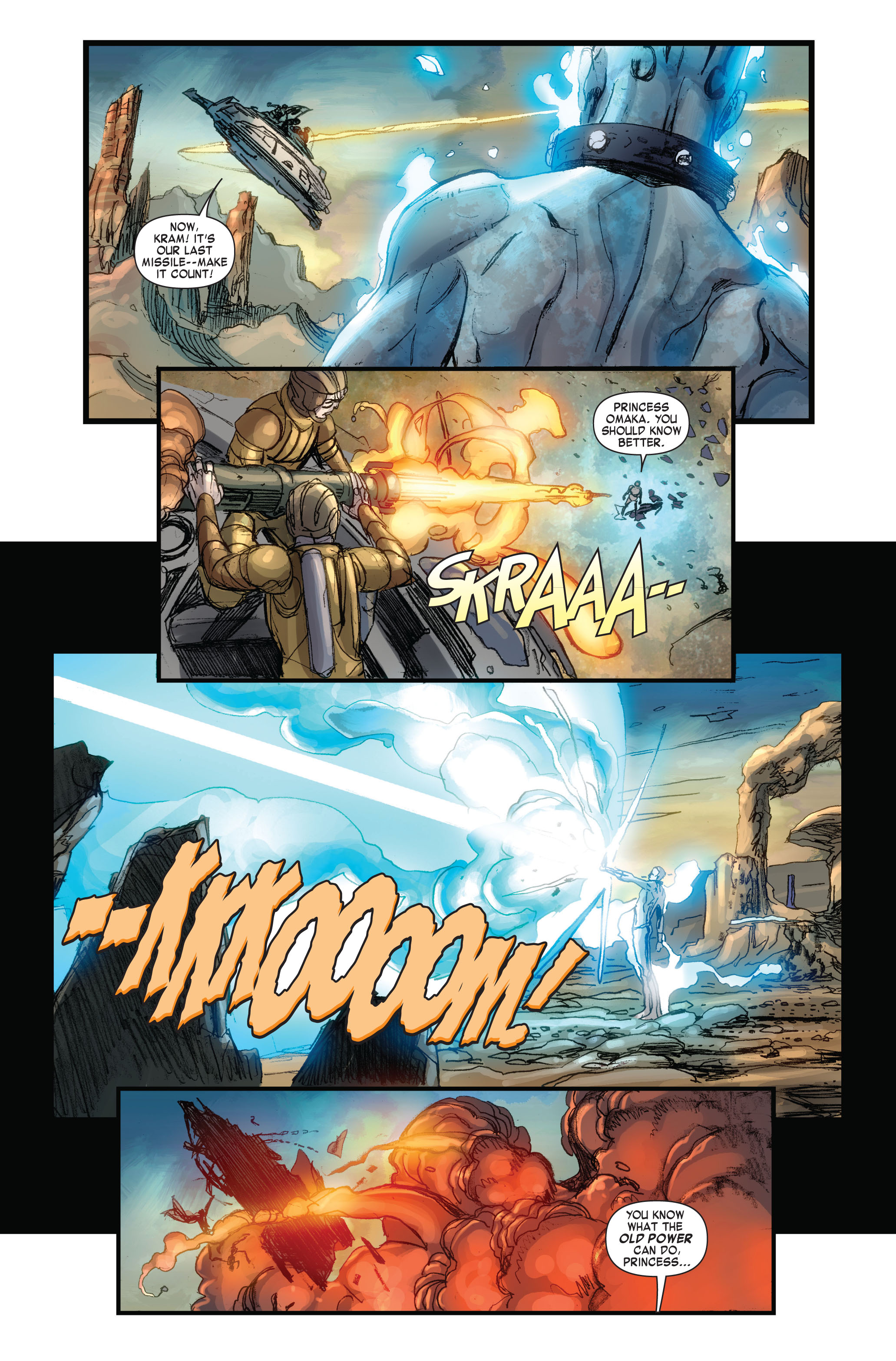 Read online Skaar: Son of Hulk comic -  Issue #5 - 5