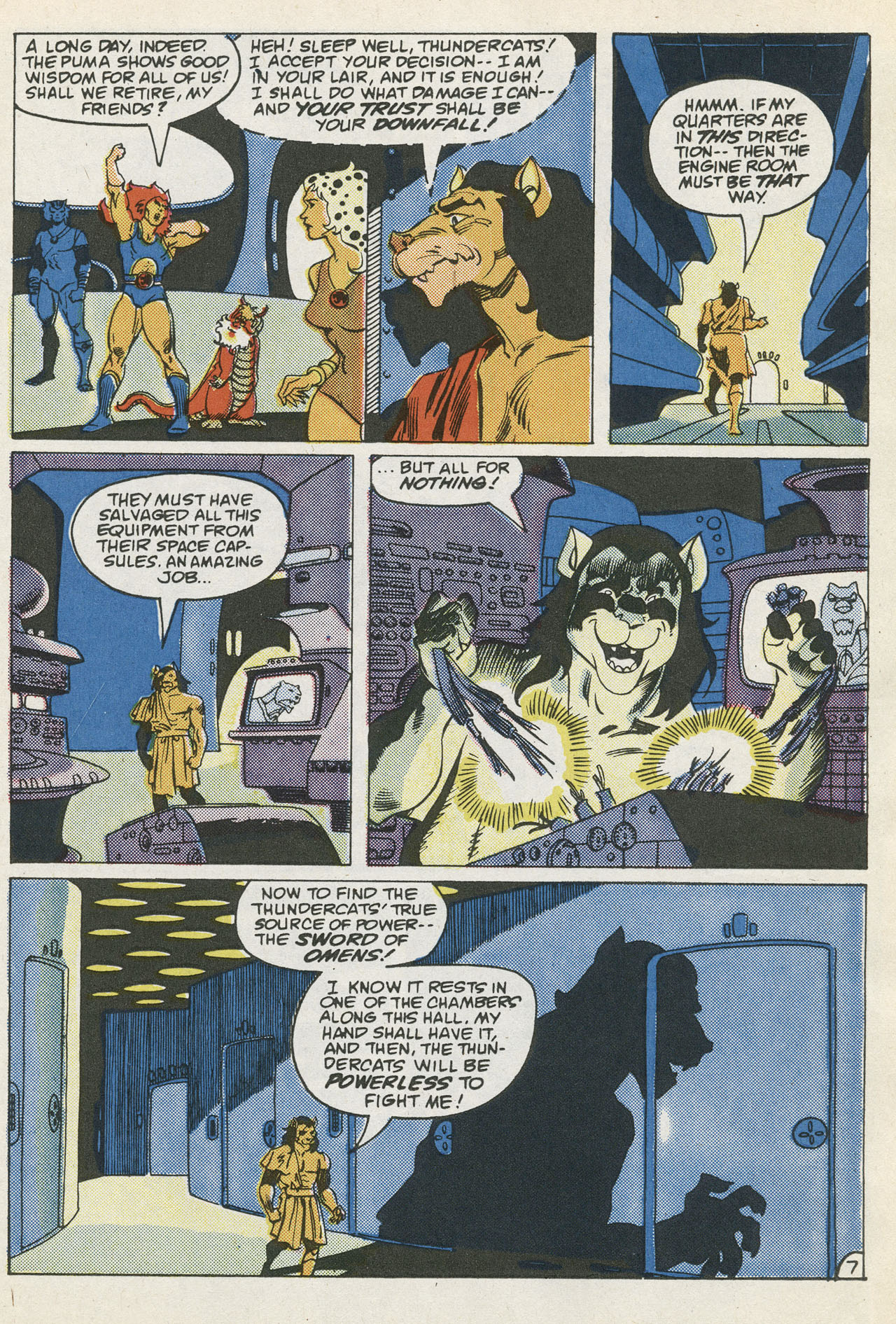 Read online ThunderCats (1985) comic -  Issue #18 - 11