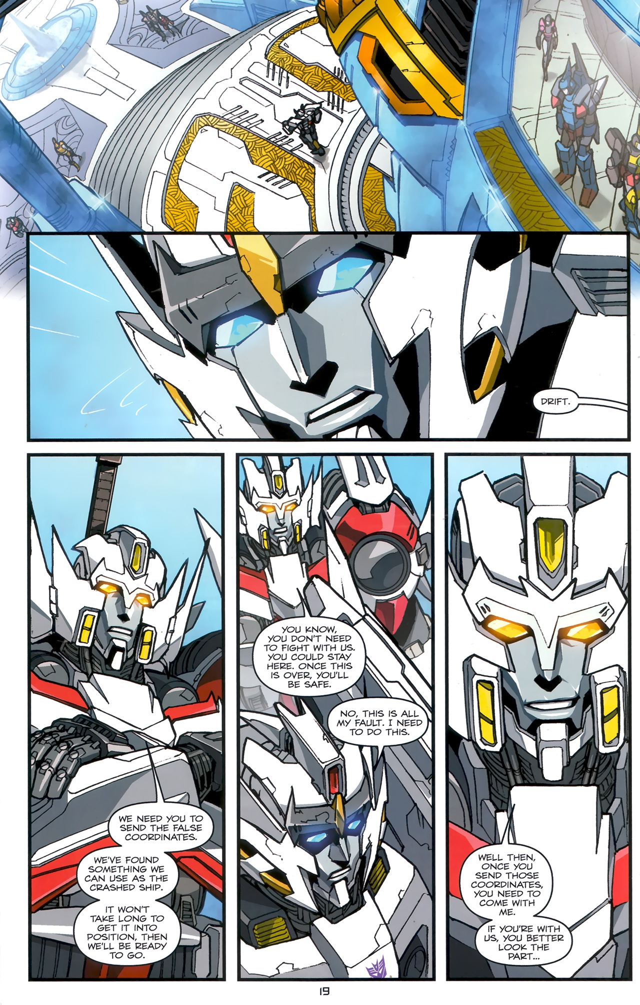 Read online The Transformers: Drift comic -  Issue #3 - 21