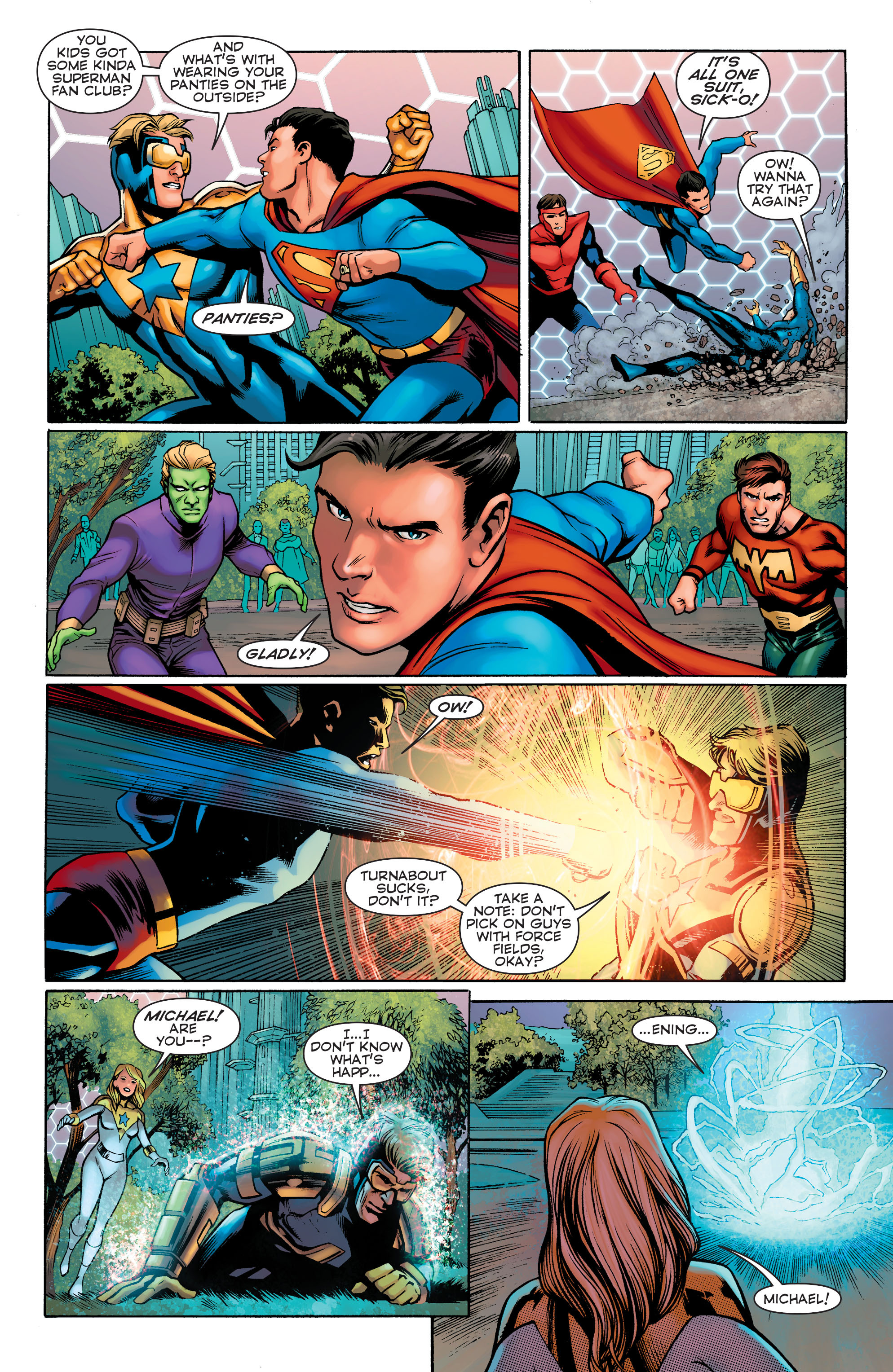 Read online Convergence Booster Gold comic -  Issue #1 - 22
