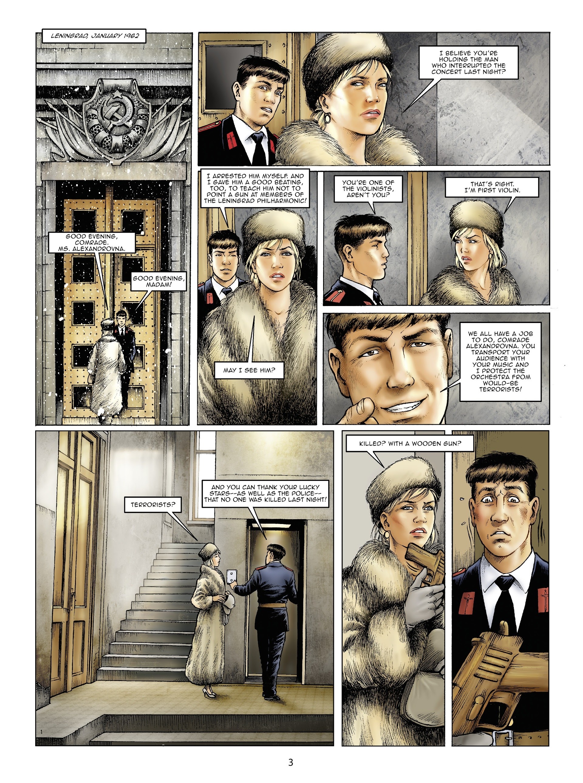Read online The Lions of Leningrad comic -  Issue #2 - 3