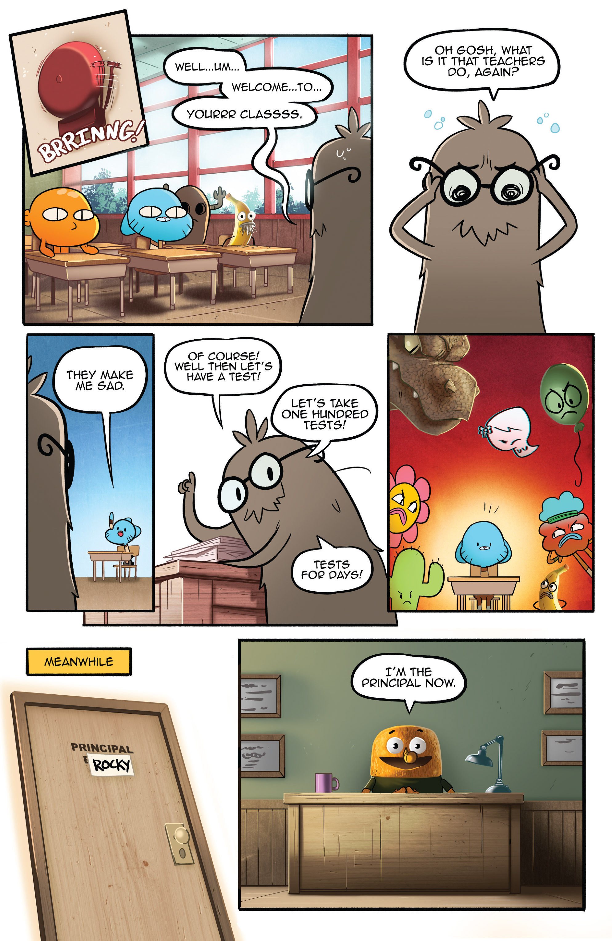 Read online The Amazing World of Gumball comic -  Issue #4 - 7