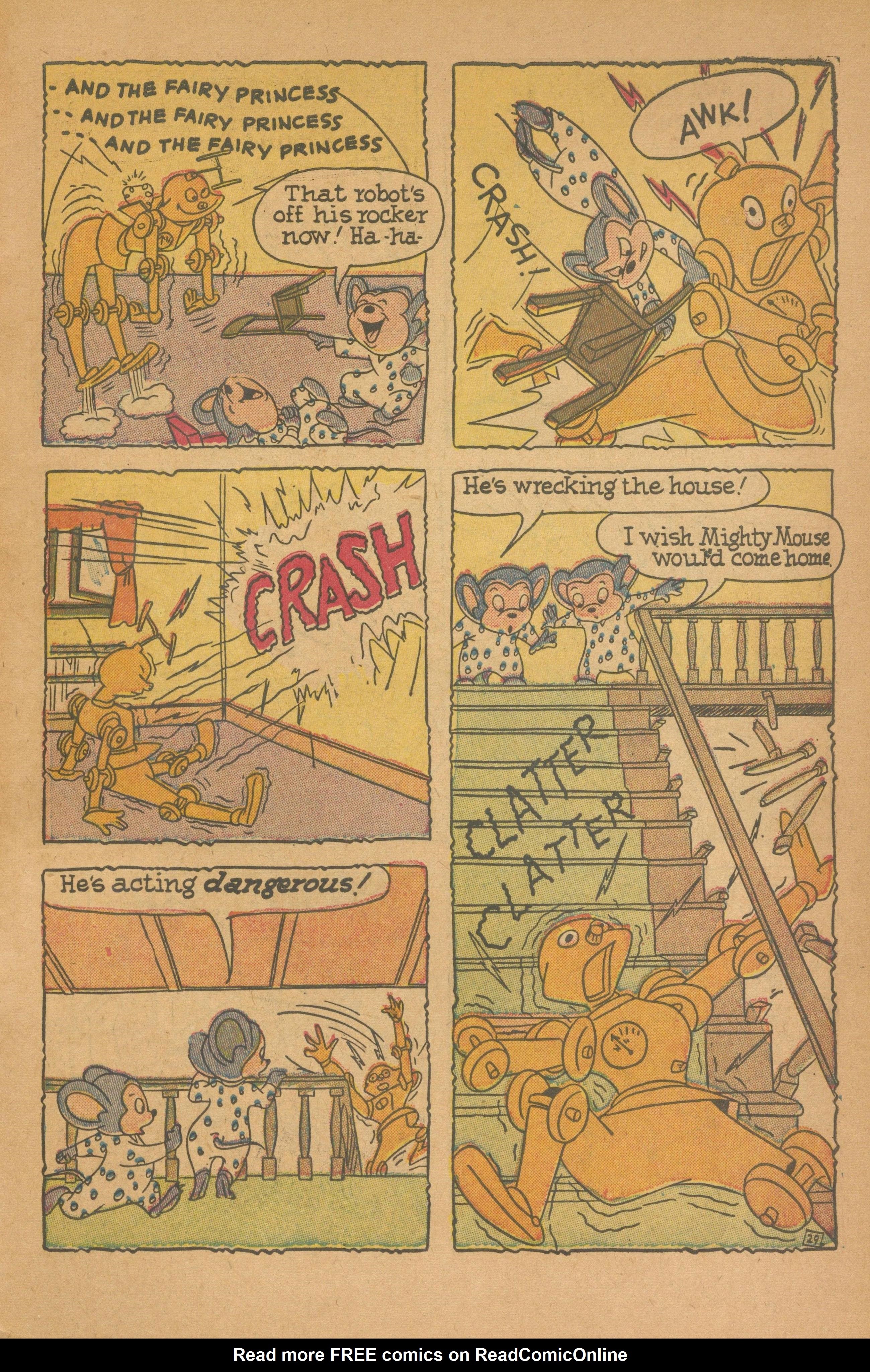 Read online Paul Terry's Mighty Mouse Comics comic -  Issue #70 - 31
