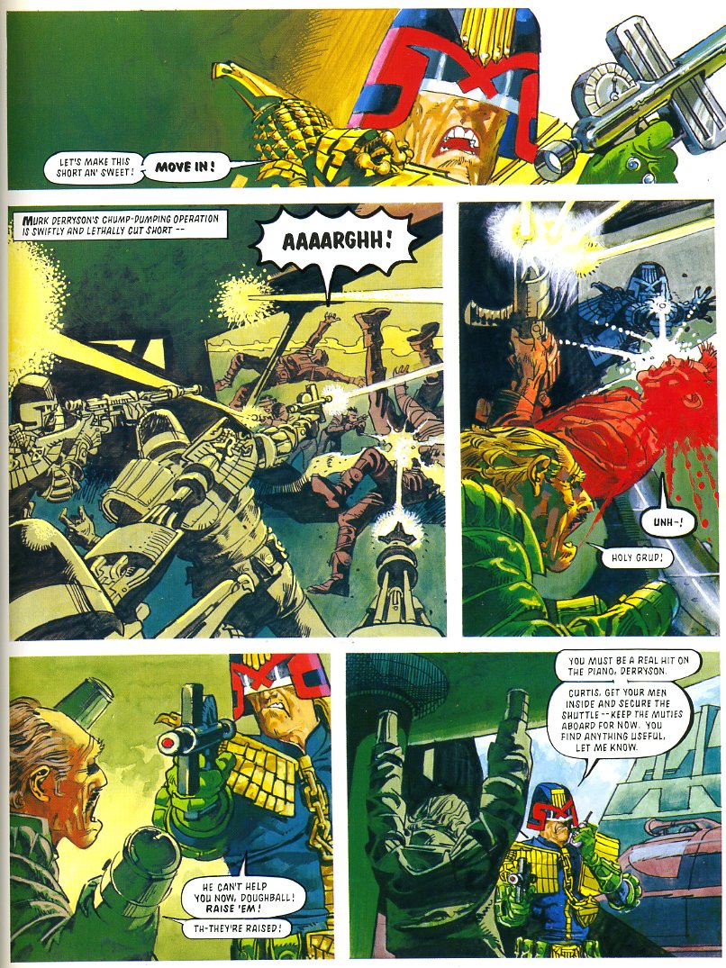 Read online Judge Dredd [Collections - Hamlyn | Mandarin] comic -  Issue # TPB Tales of the Damned - 61