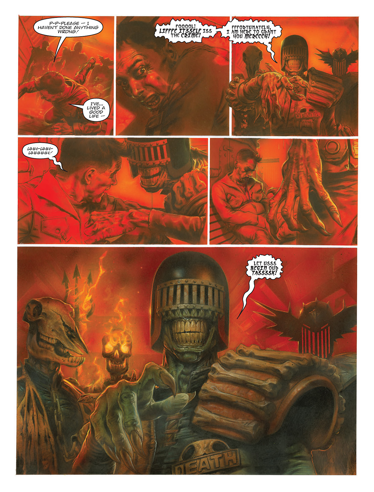 Read online Judge Dredd: Dark Justice comic -  Issue # TPB - 22