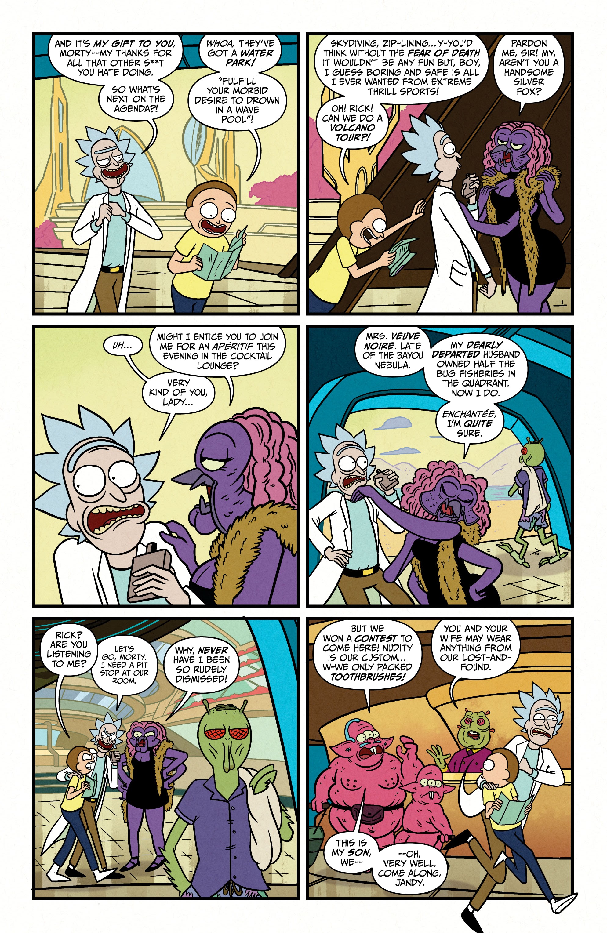 Read online Rick and Morty Presents: The Hotel Immortal comic -  Issue # Full - 7