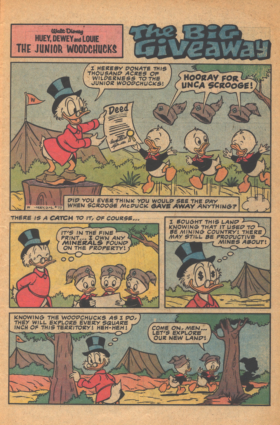 Read online Huey, Dewey, and Louie Junior Woodchucks comic -  Issue #77 - 11