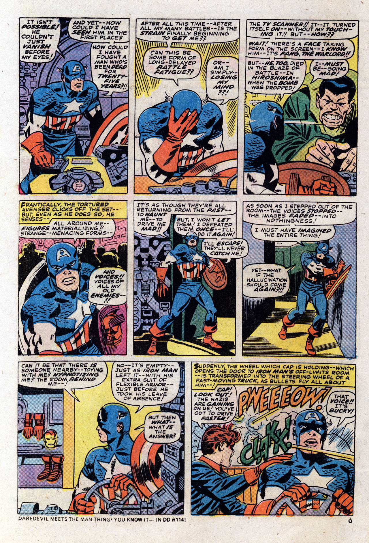 Read online Marvel Double Feature comic -  Issue #6 - 7