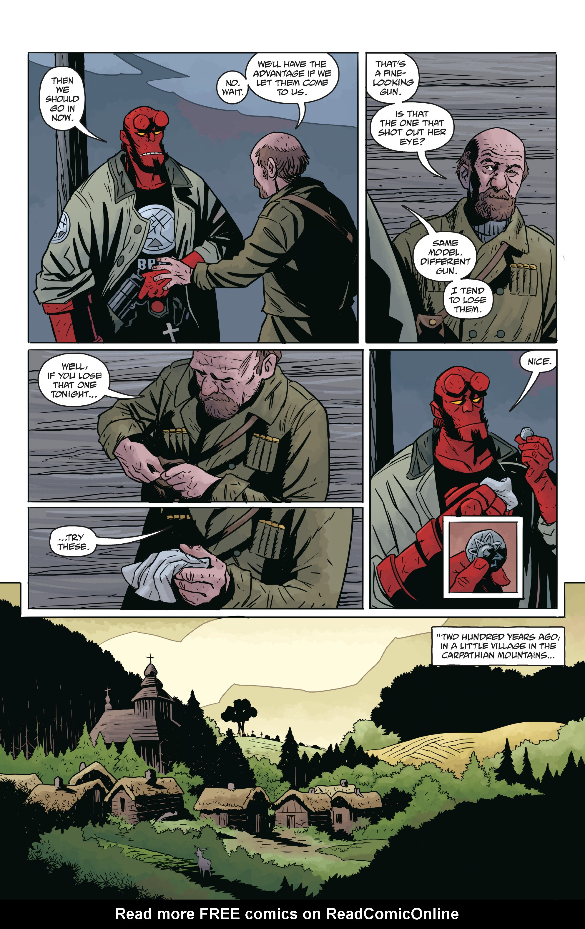 Read online Hellboy and the B.P.R.D.: Long Night at Goloski Station comic -  Issue # Full - 10