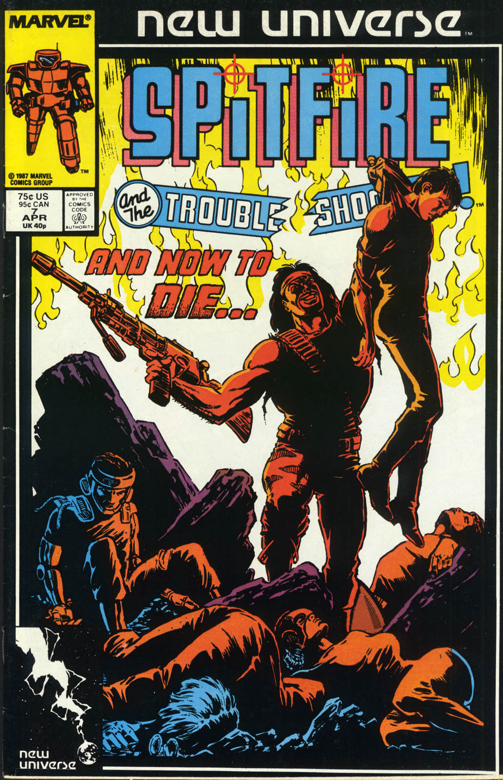 Read online Spitfire and the Troubleshooters comic -  Issue #7 - 1