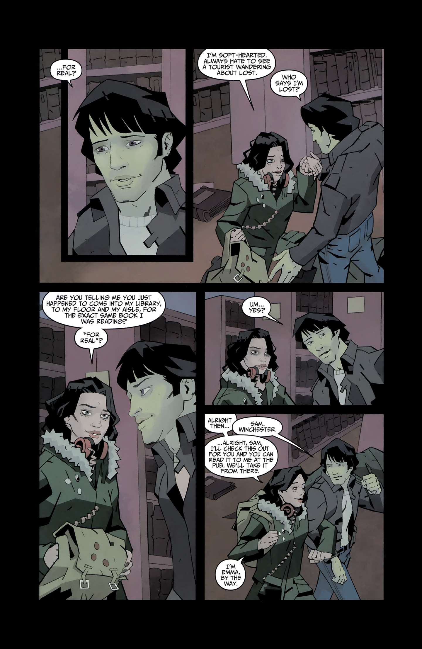 Read online Supernatural comic -  Issue #1 - 8
