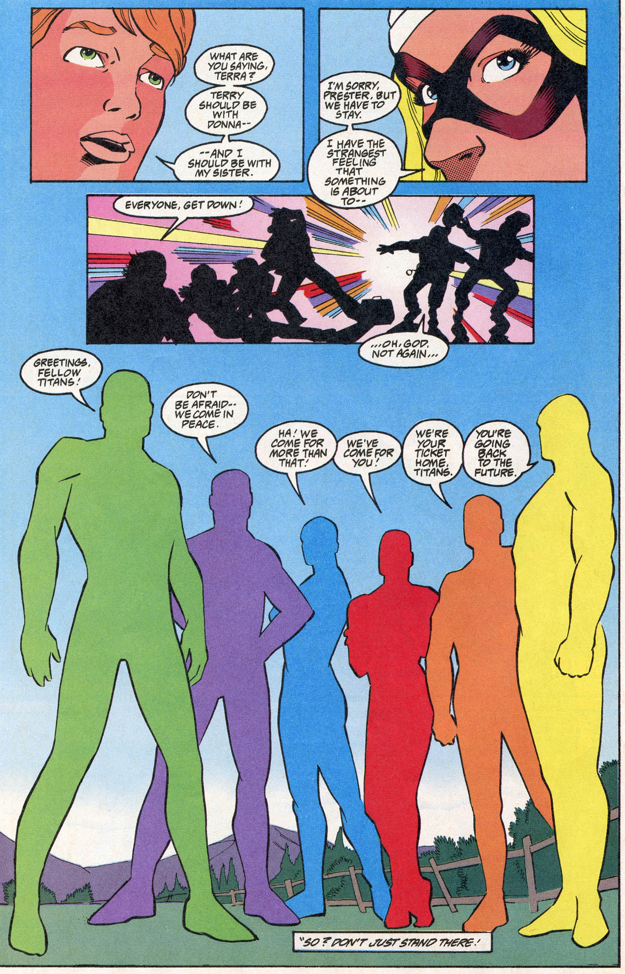 Read online Team Titans comic -  Issue #18 - 24