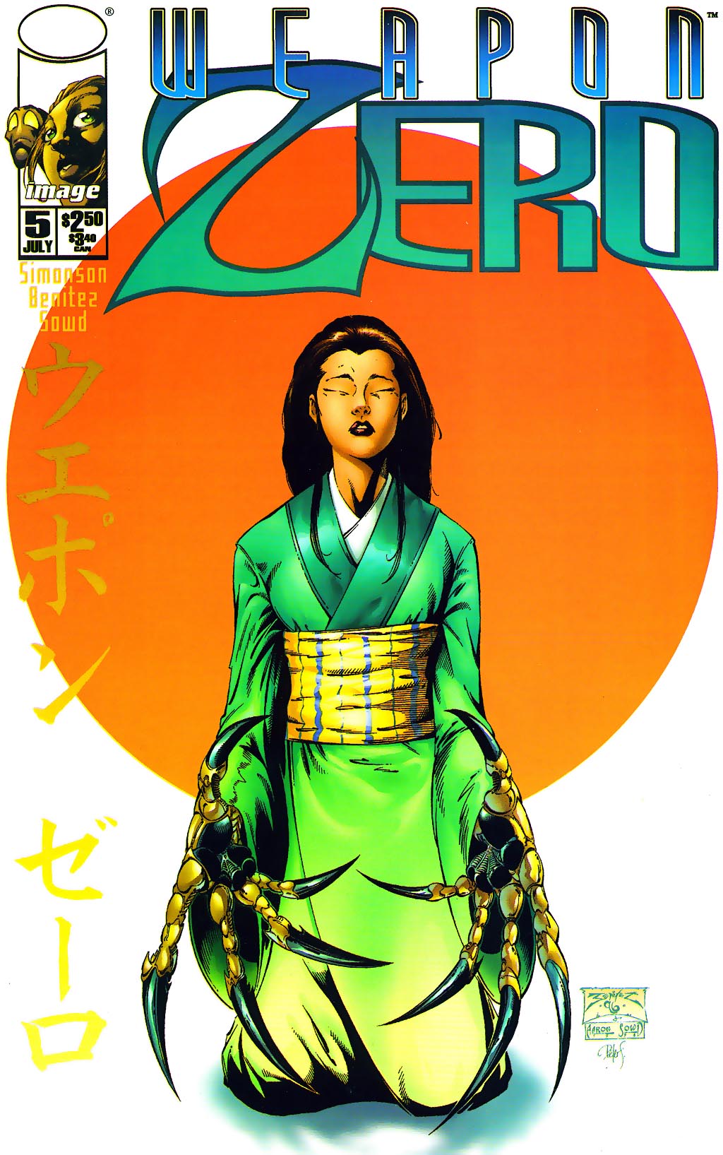Read online Weapon Zero comic -  Issue #5 - 1