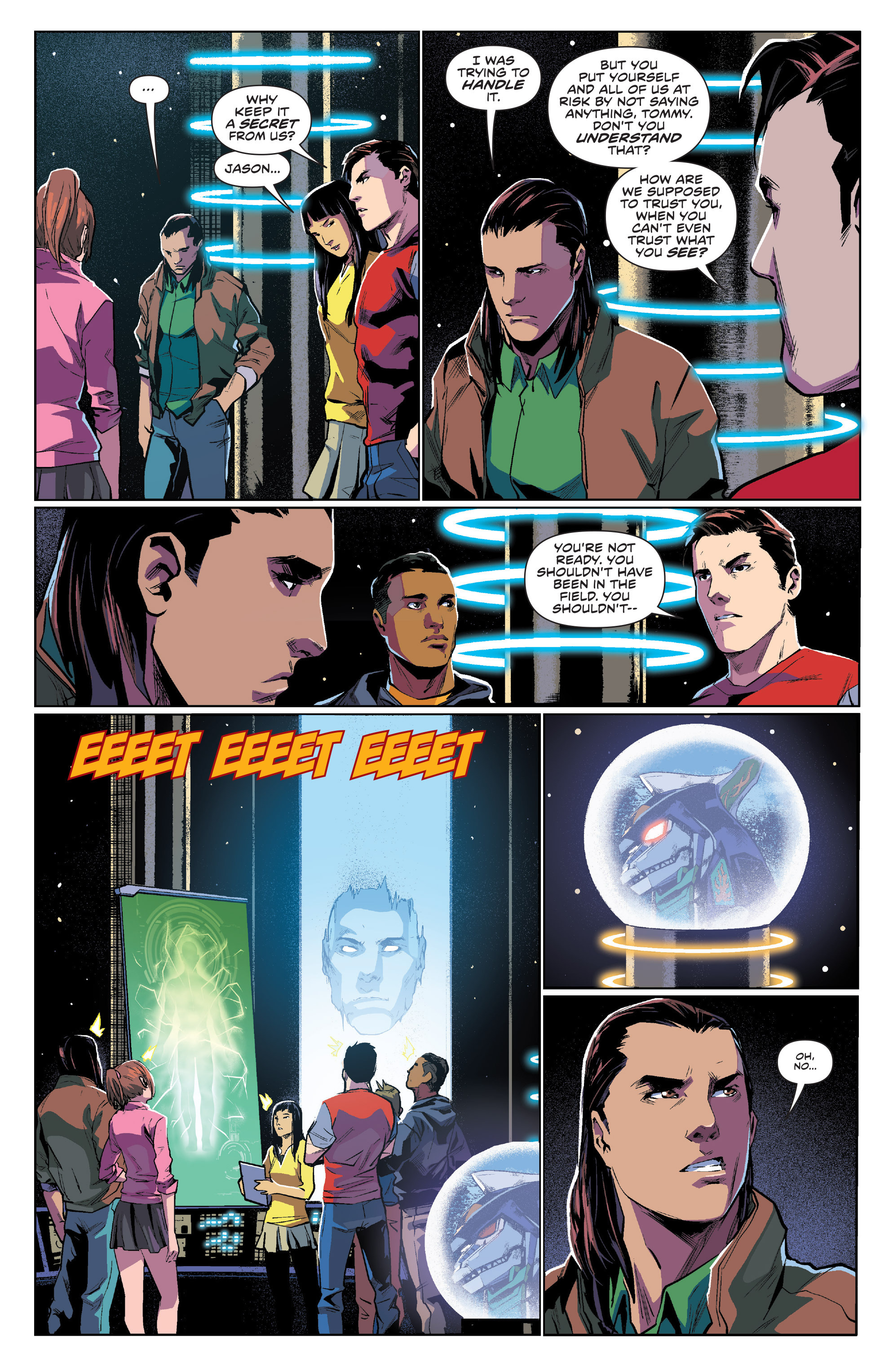 Read online Mighty Morphin Power Rangers comic -  Issue #3 - 21