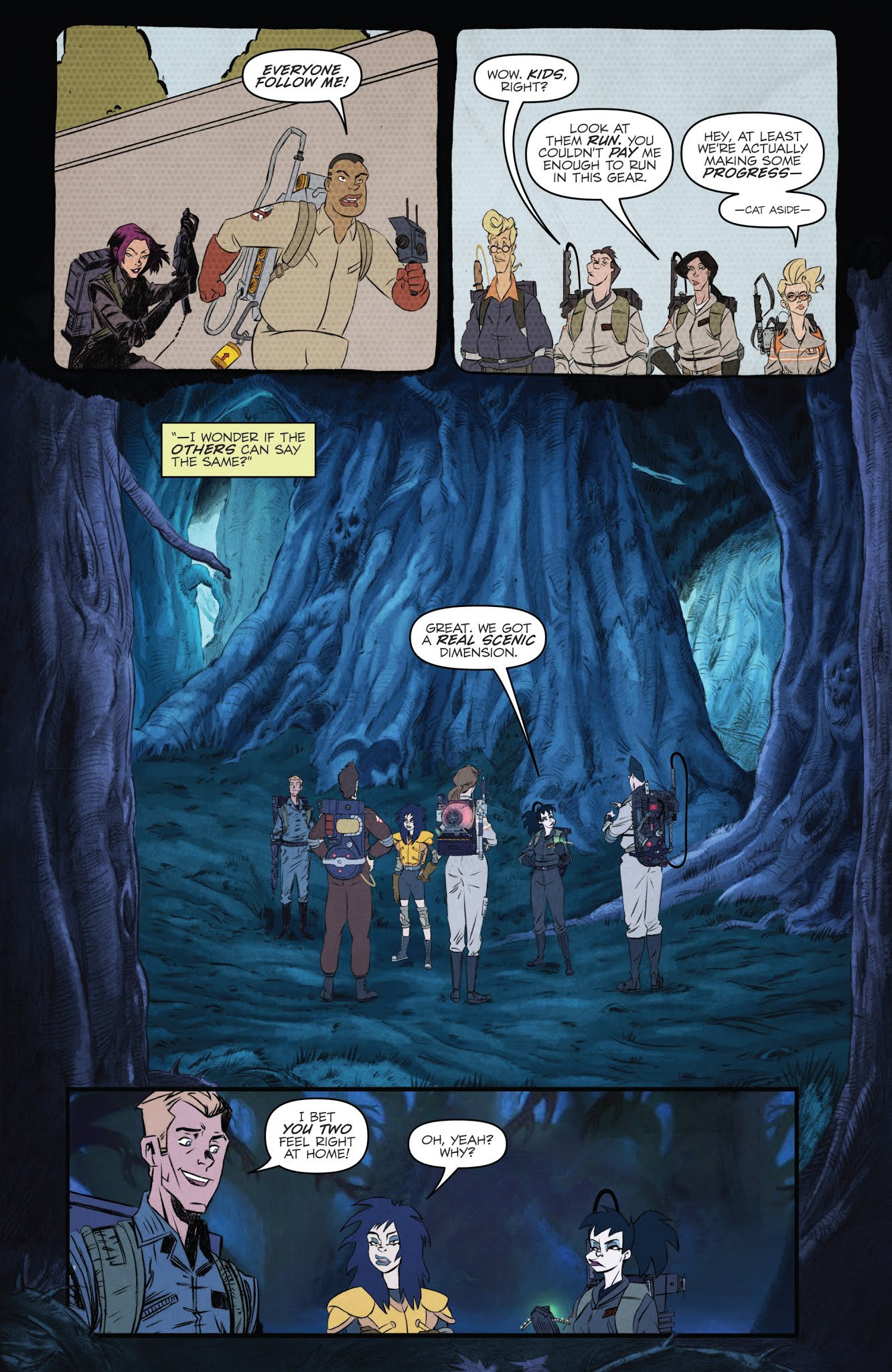 Read online Ghostbusters: Crossing Over comic -  Issue #4 - 17