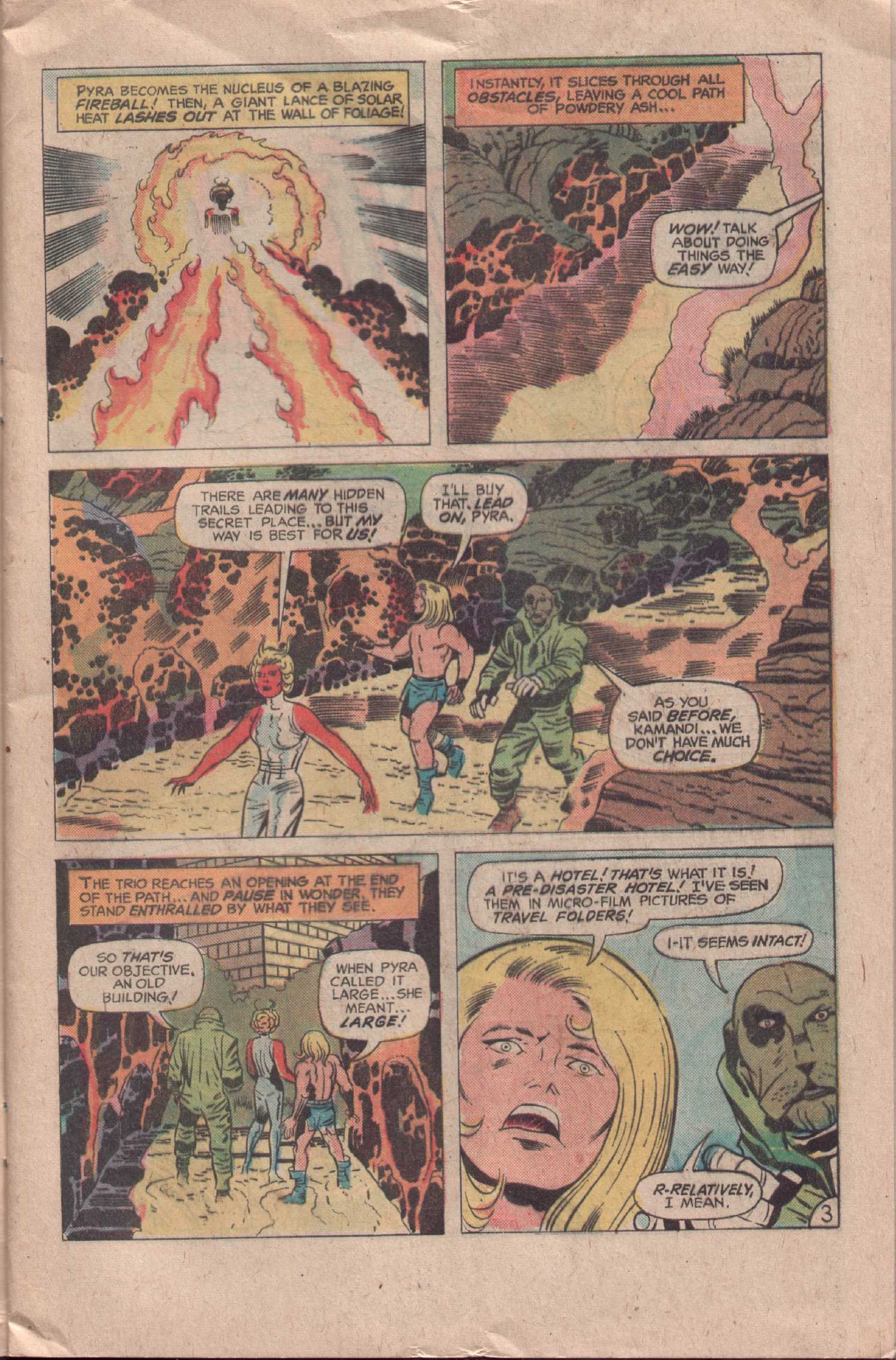 Read online Kamandi, The Last Boy On Earth comic -  Issue #36 - 4
