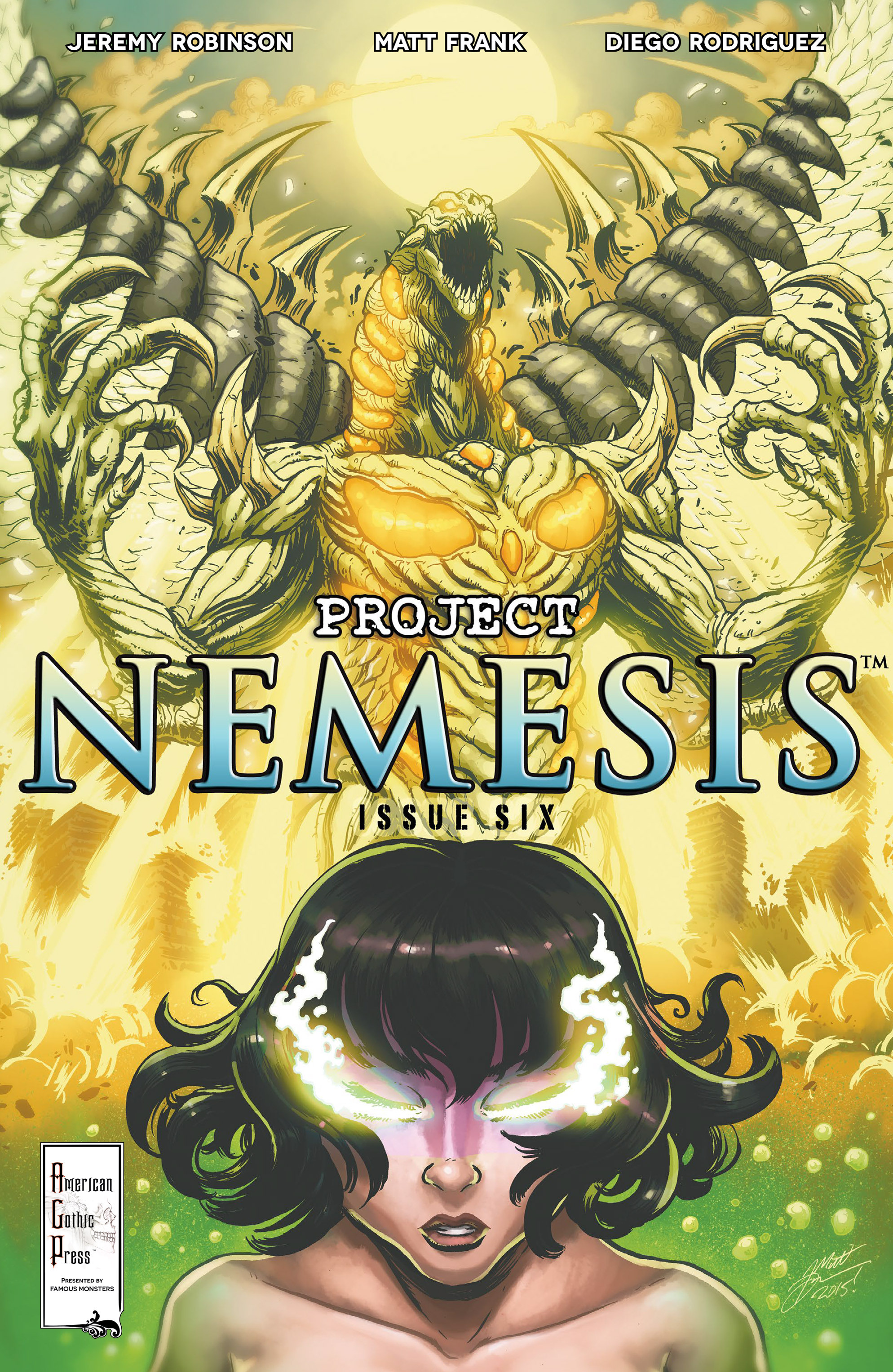 Read online Famous Monsters Presents: Project Nemesis comic -  Issue #6 - 1