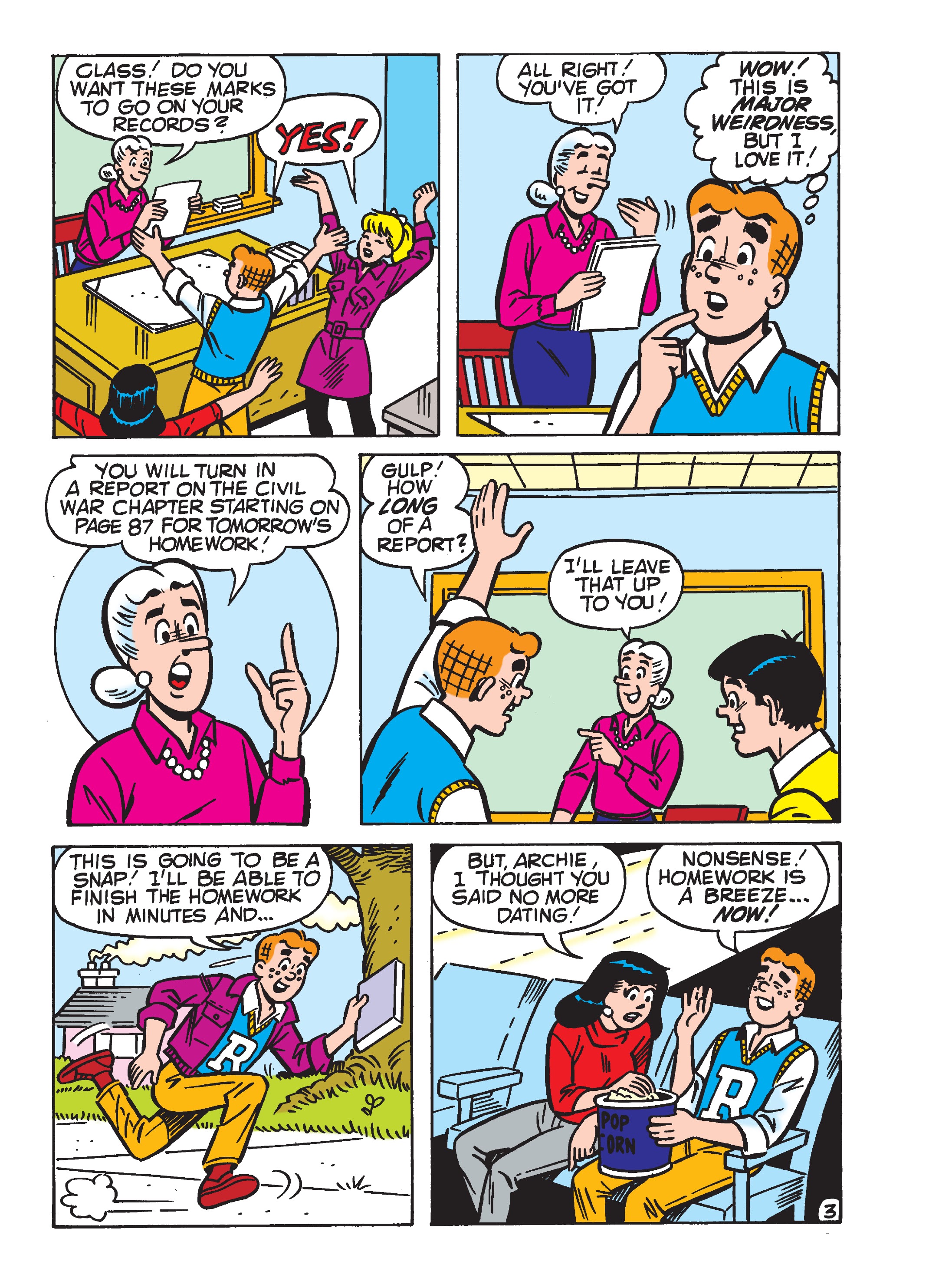 Read online World of Betty & Veronica Digest comic -  Issue #3 - 136