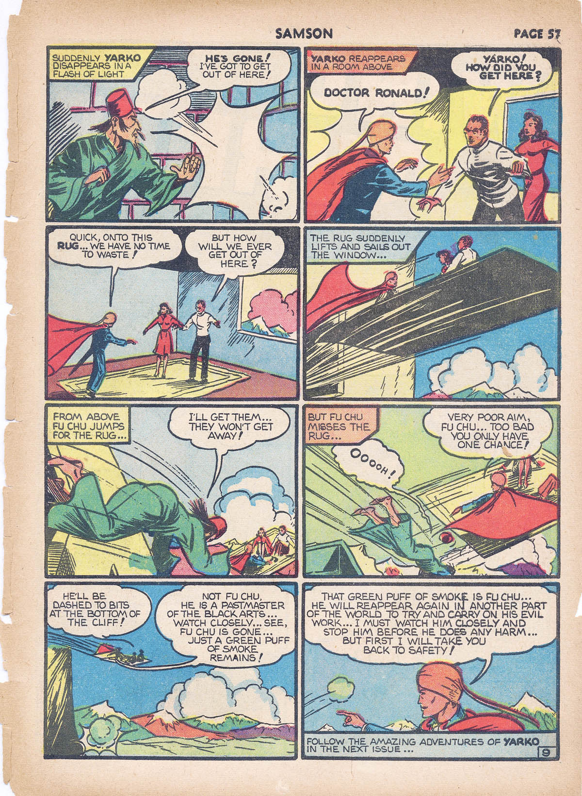 Read online Samson (1940) comic -  Issue #4 - 58