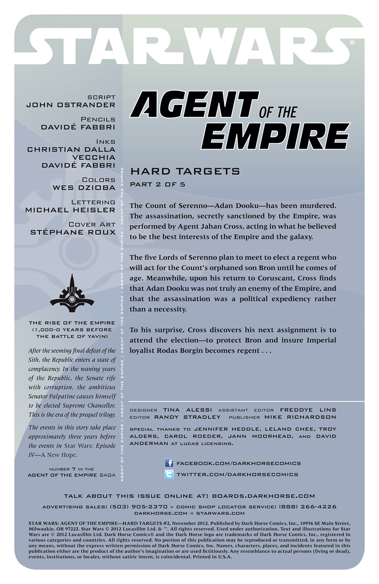 Read online Star Wars: Agent Of The Empire - Hard Targets comic -  Issue #2 - 2