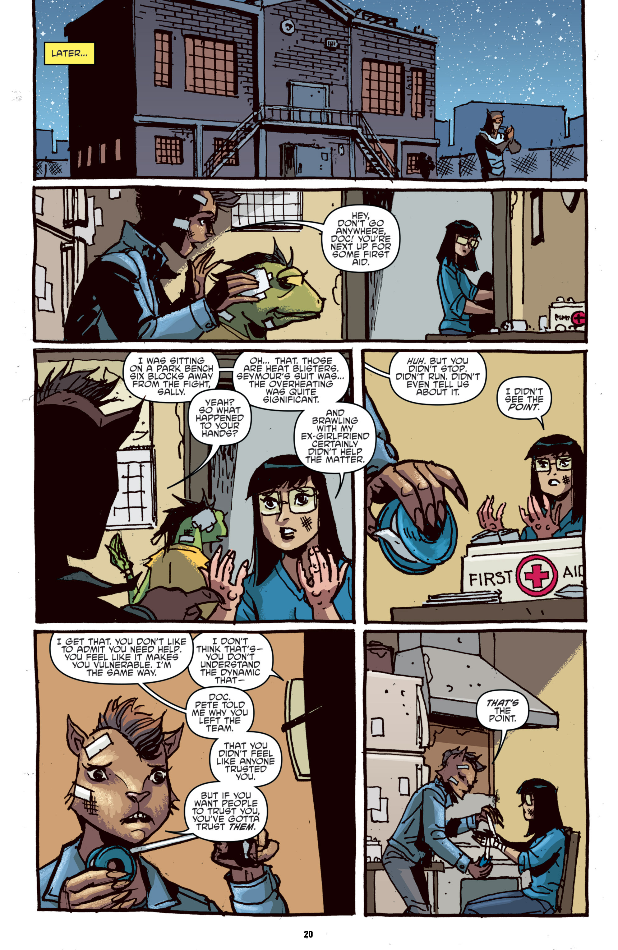 Read online Teenage Mutant Ninja Turtles: Mutanimals comic -  Issue #4 - 22