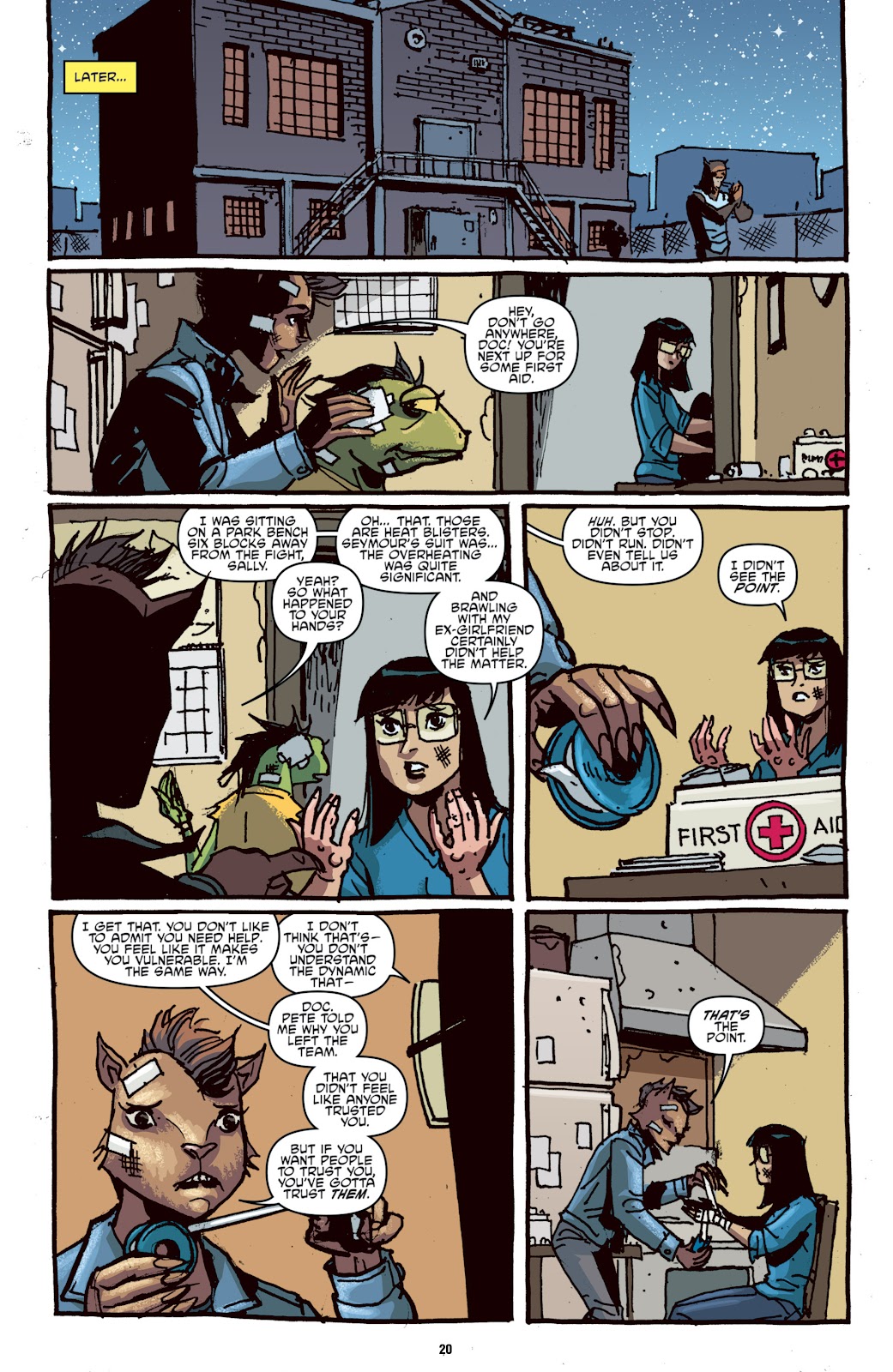 Teenage Mutant Ninja Turtles: Mutanimals issue 4 - Page 22
