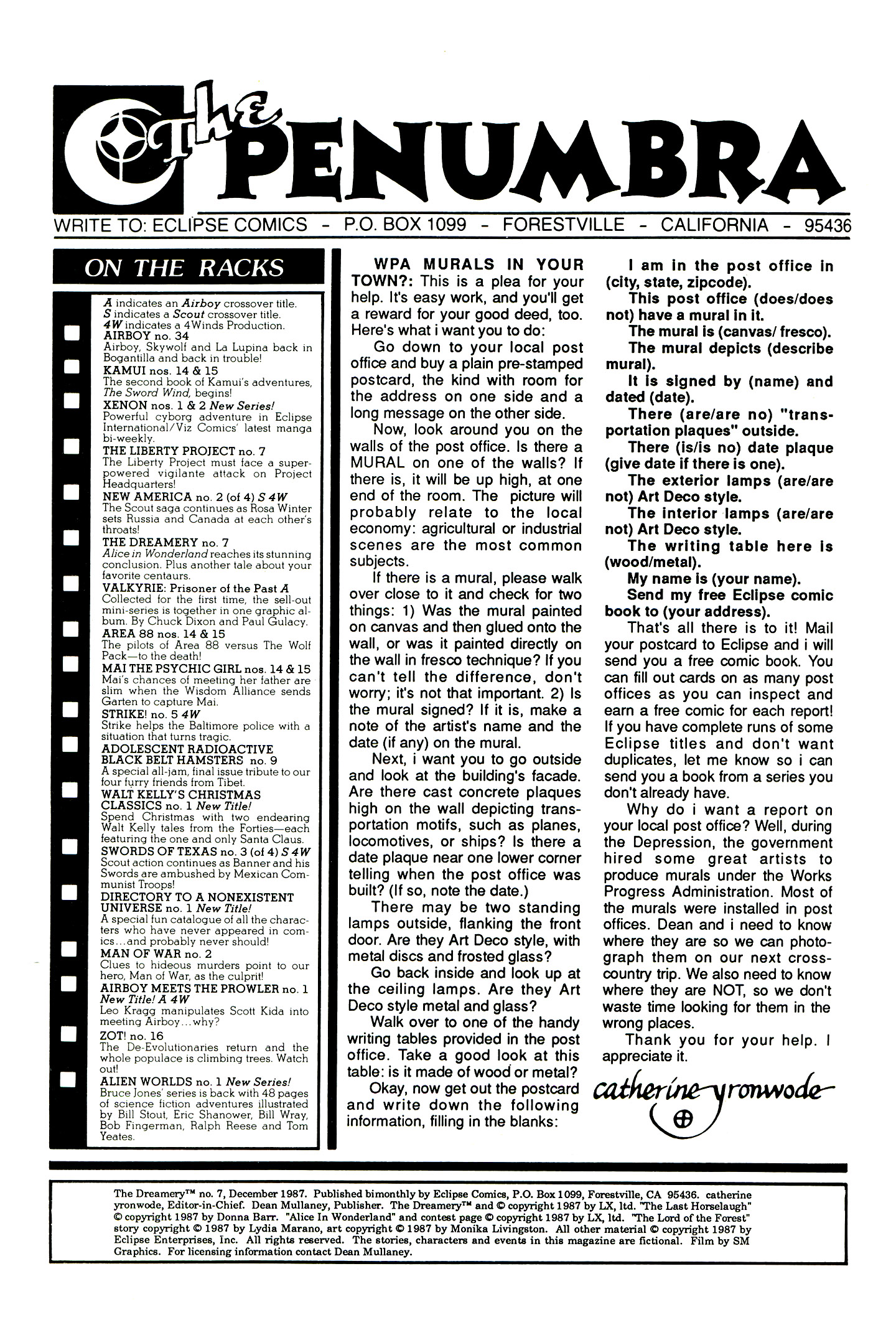 Read online The Dreamery comic -  Issue #7 - 2