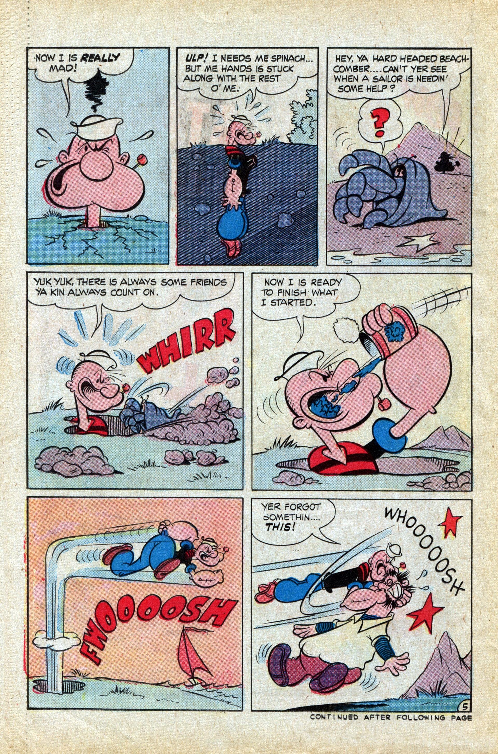 Read online Popeye (1948) comic -  Issue #102 - 22