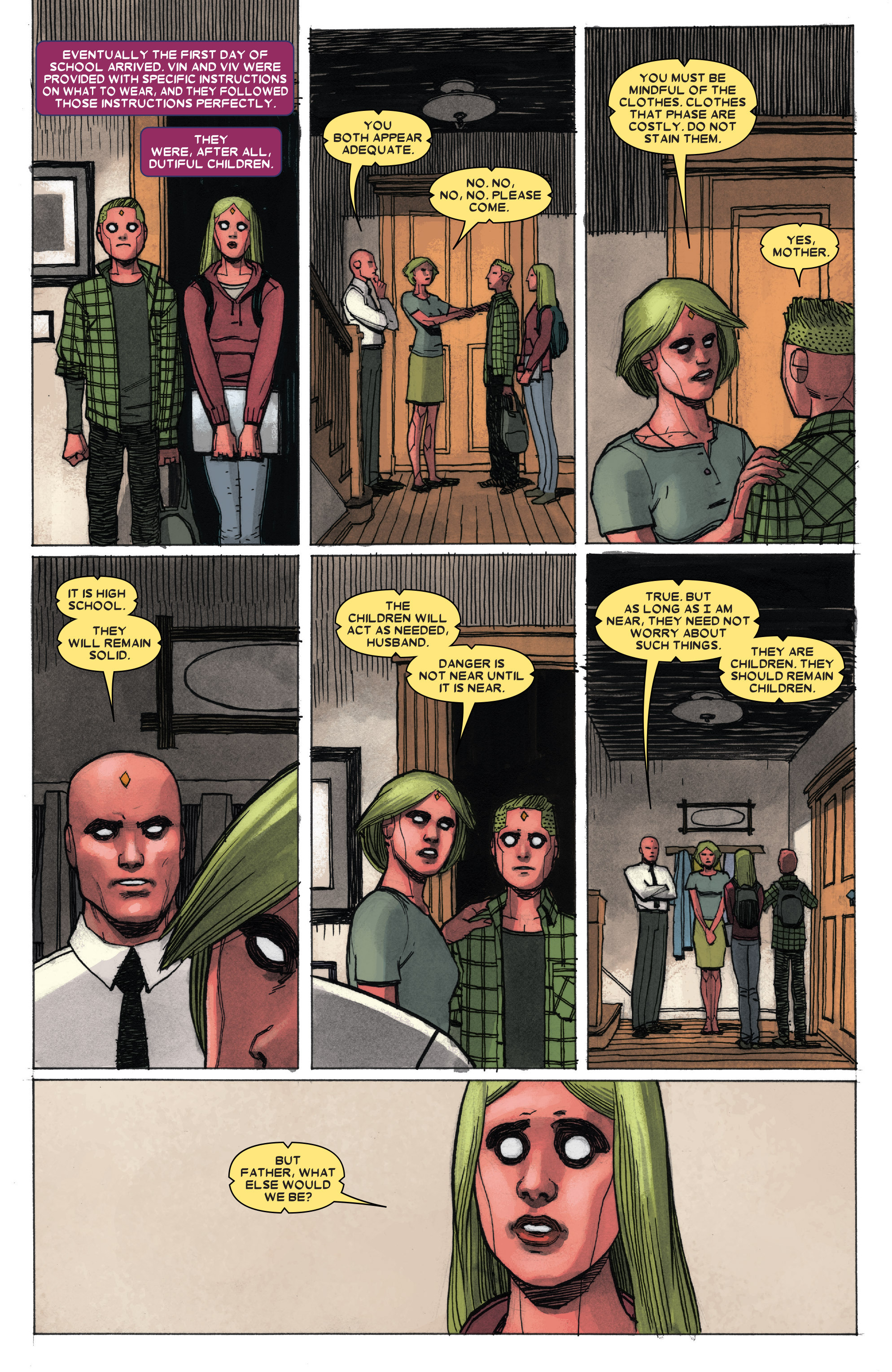 Read online Vision comic -  Issue #1 - 12
