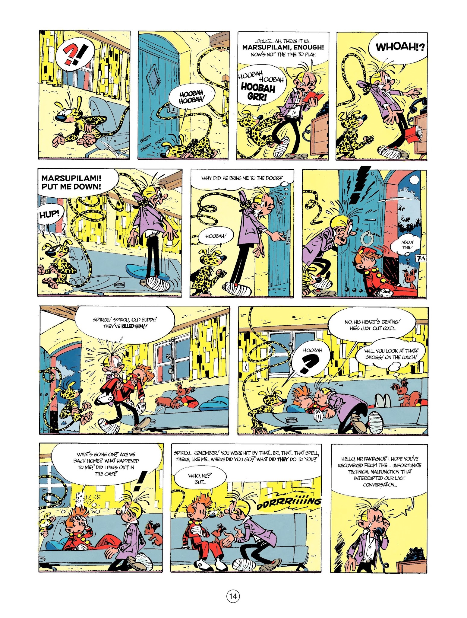 Read online Spirou & Fantasio (2009) comic -  Issue #13 - 15