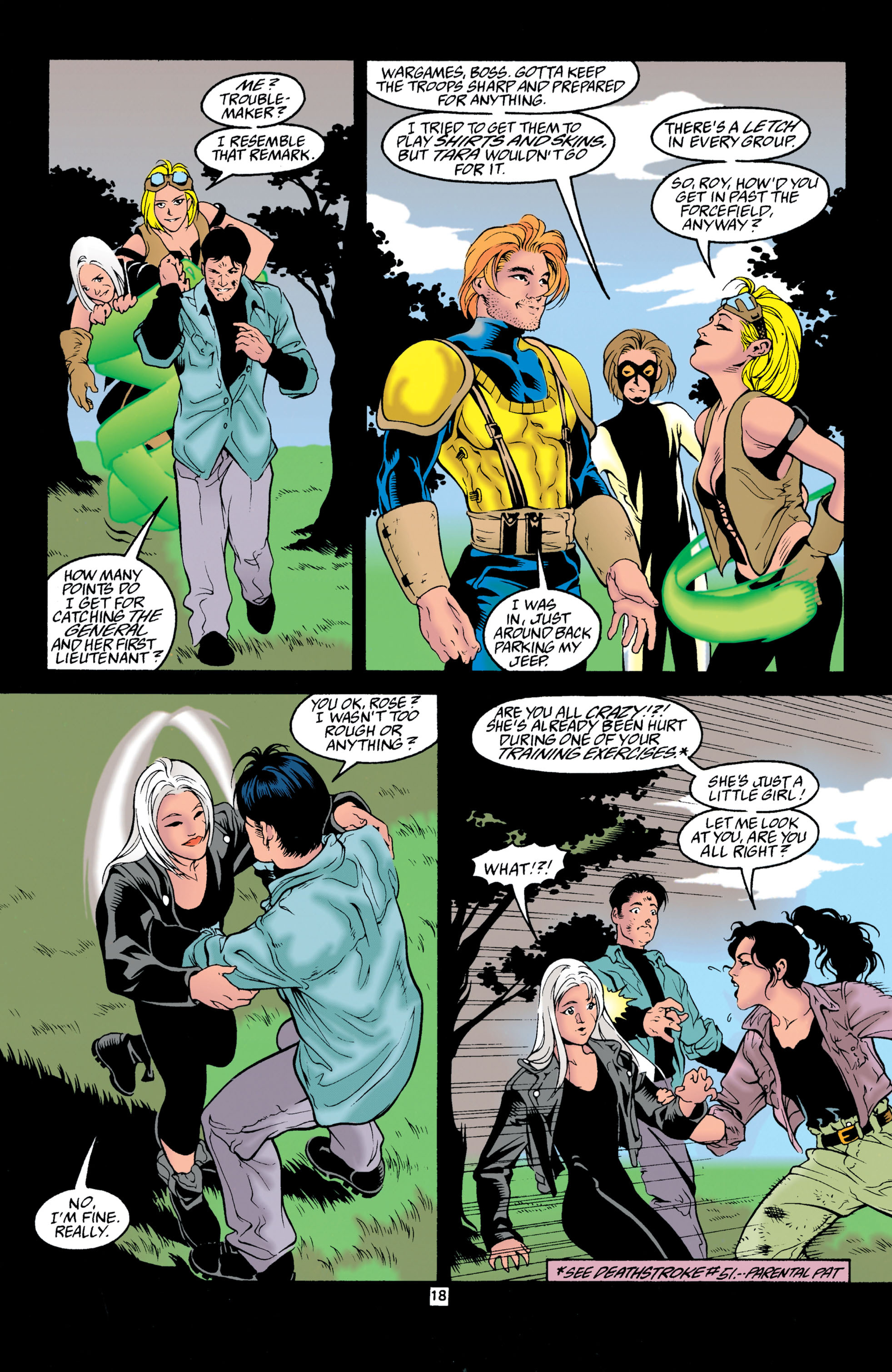 Read online The New Titans (1988) comic -  Issue #126 - 18