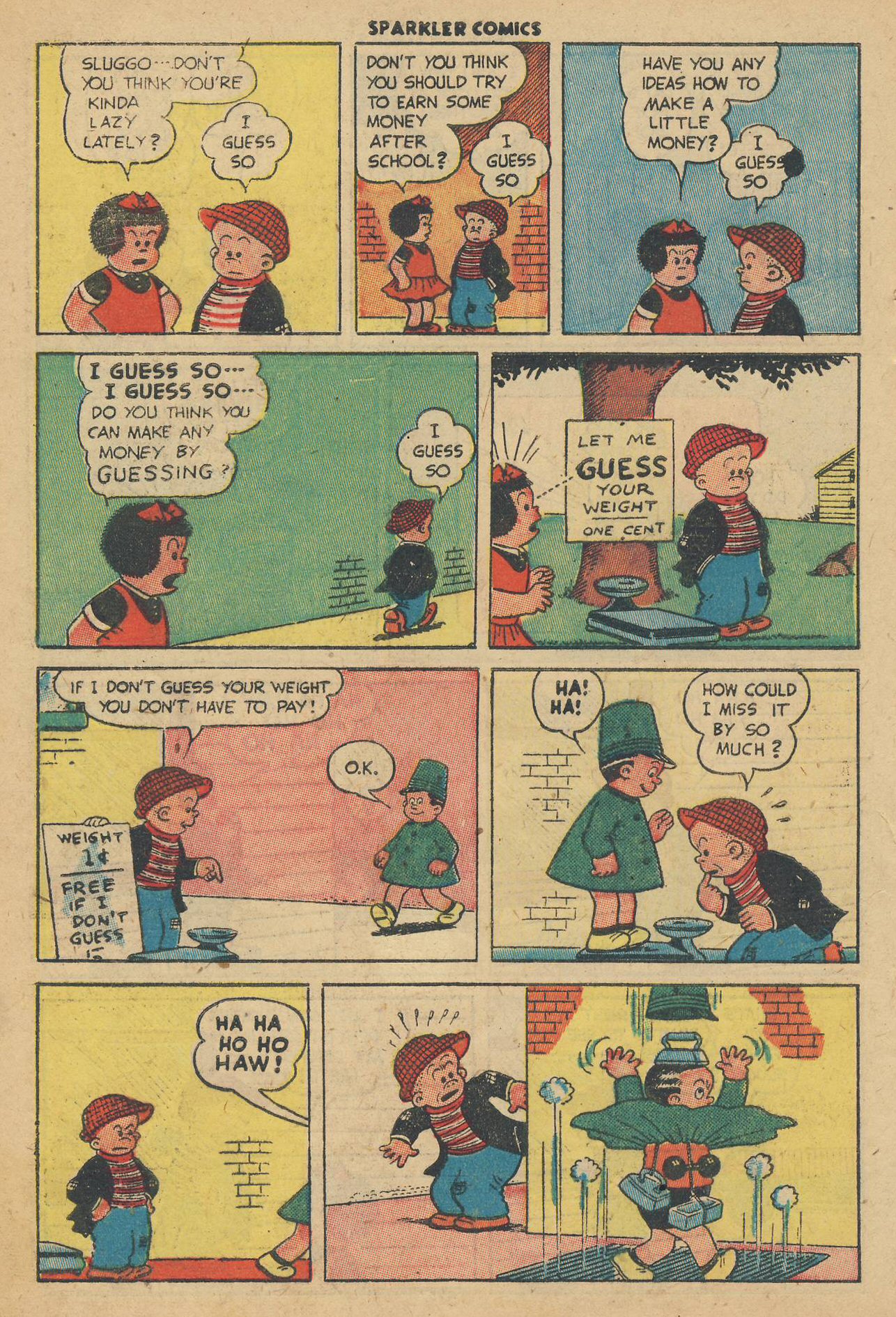 Read online Sparkler Comics comic -  Issue #72 - 10