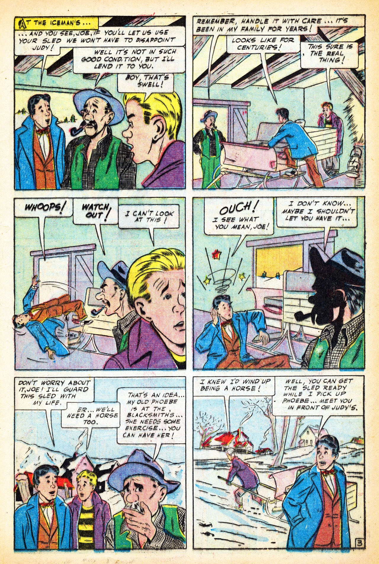 Read online Georgie Comics (1945) comic -  Issue #6 - 35