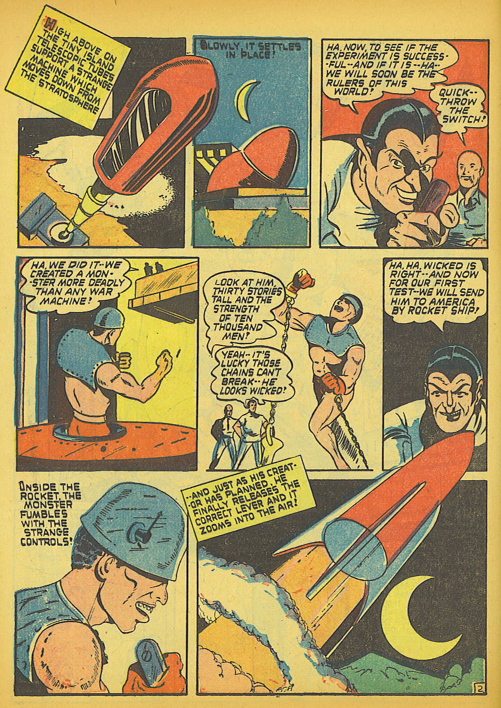 Read online Cat-Man Comics comic -  Issue #15 - 21