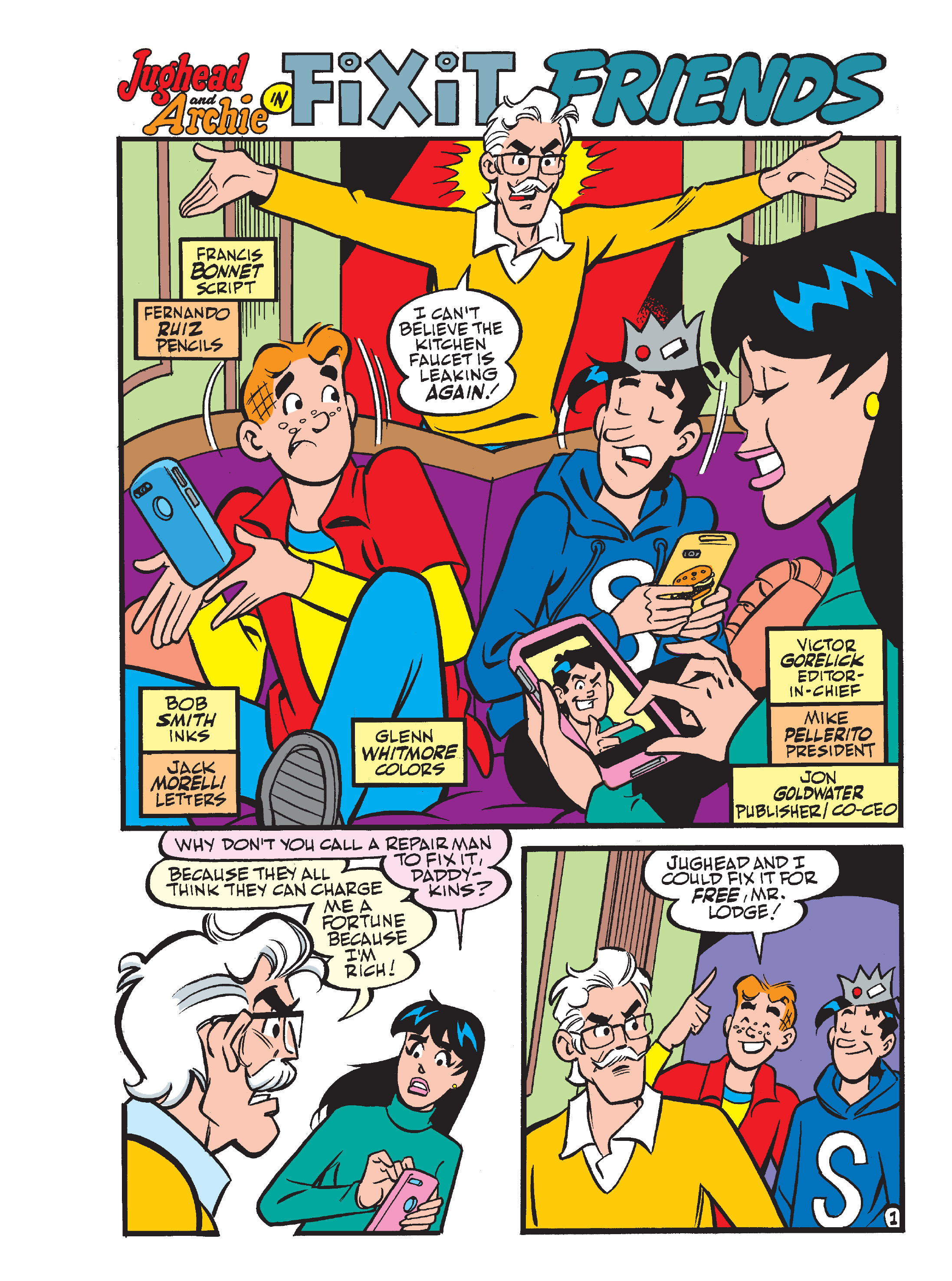 Read online Jughead and Archie Double Digest comic -  Issue #19 - 2