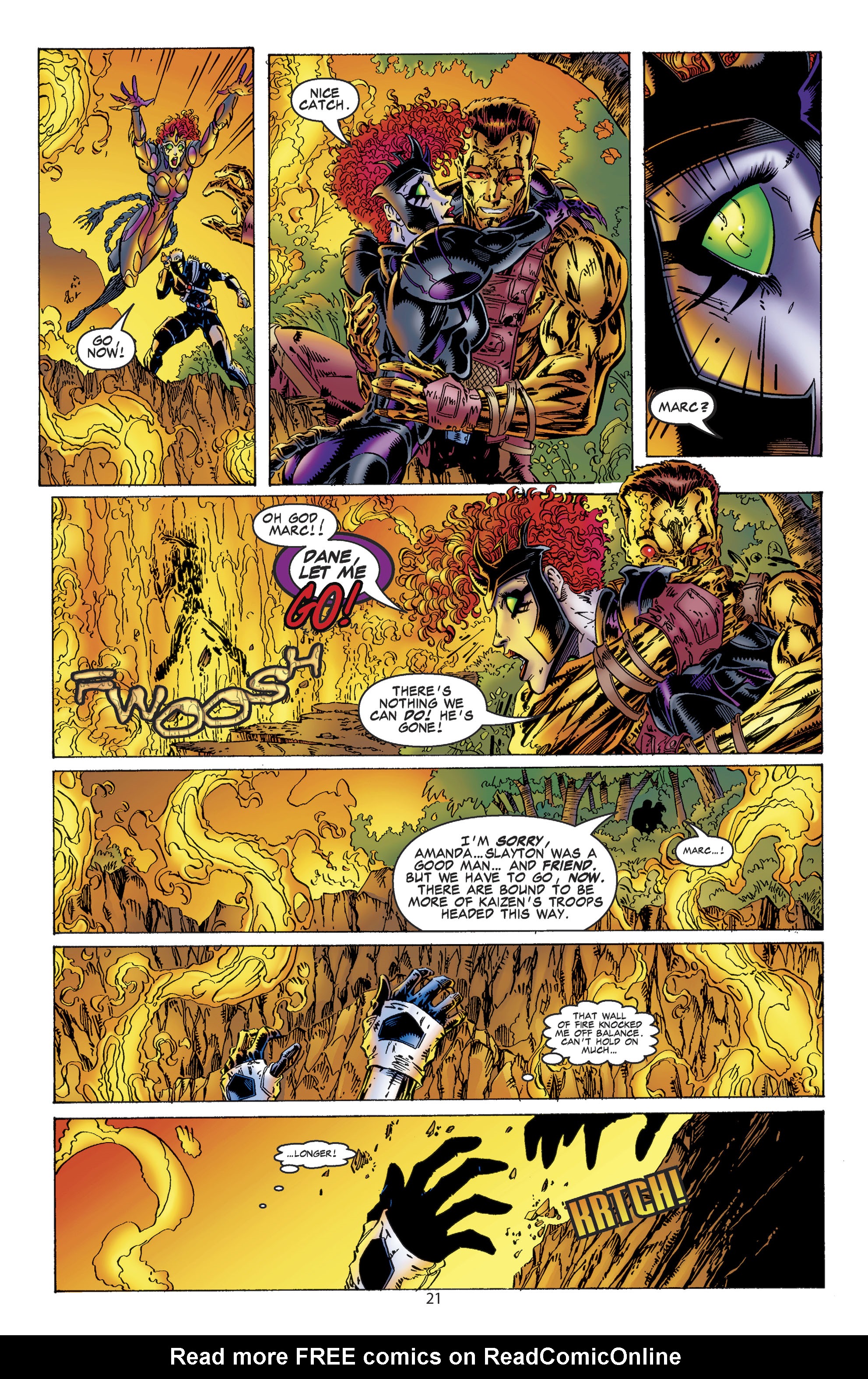 Read online Backlash comic -  Issue #19 - 22
