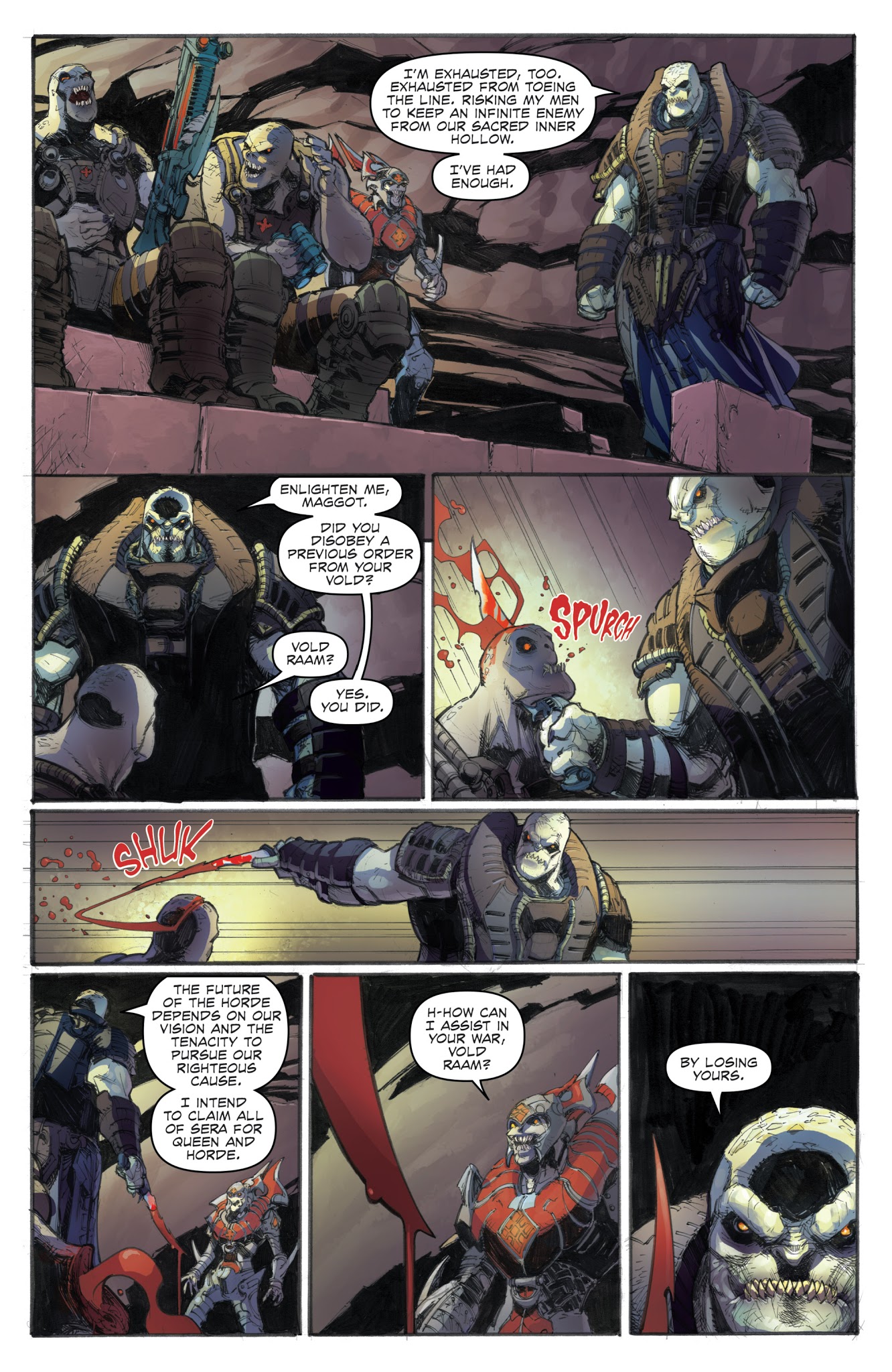 Read online Gears of War: The Rise of RAAM comic -  Issue #2 - 15