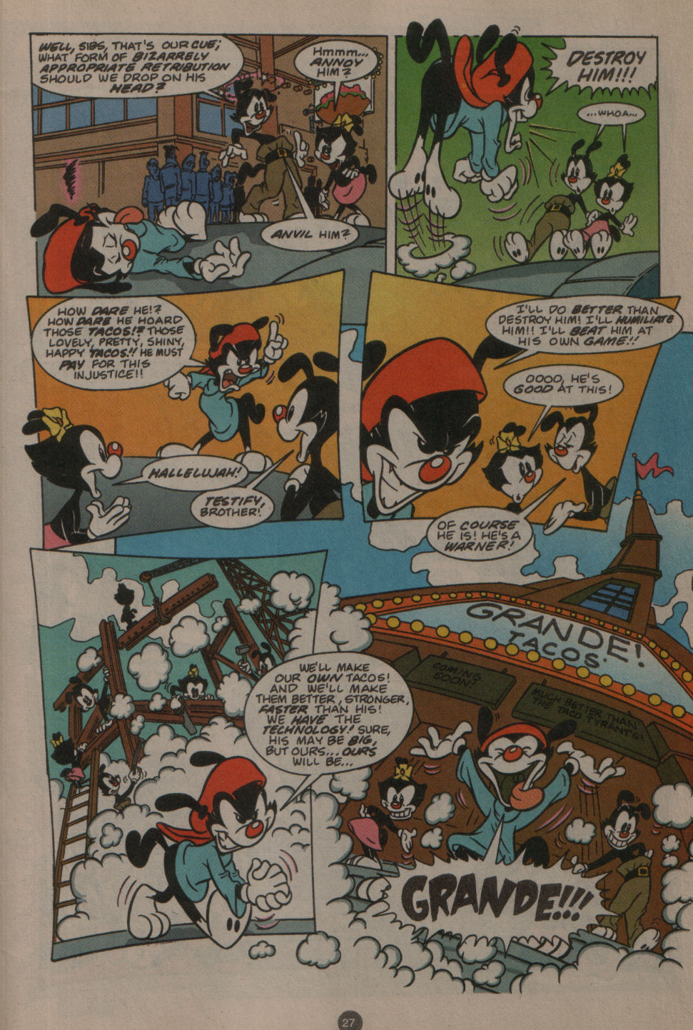 Read online Animaniacs comic -  Issue #20 - 20
