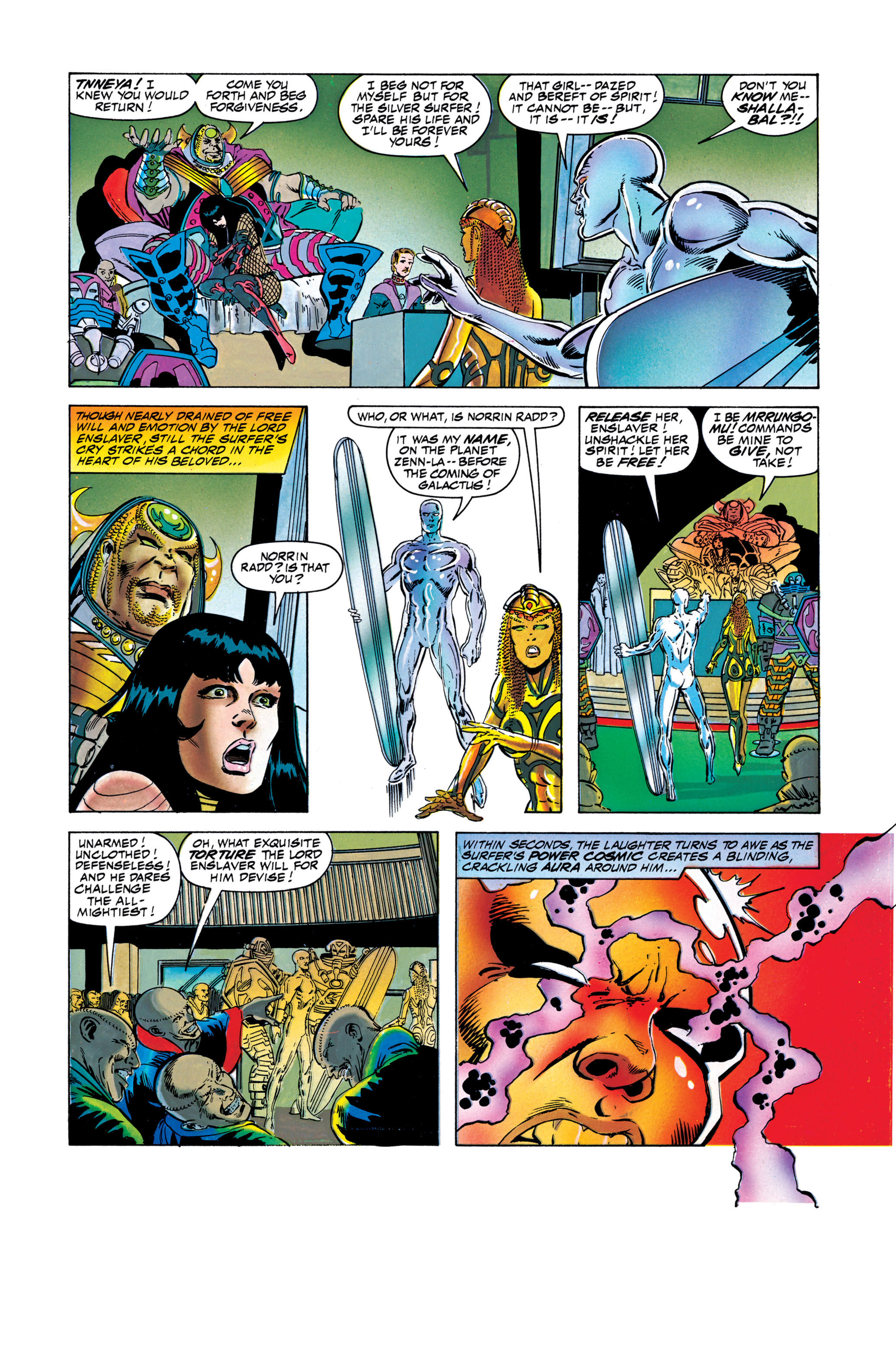 Read online Silver Surfer: Parable comic -  Issue # TPB - 110
