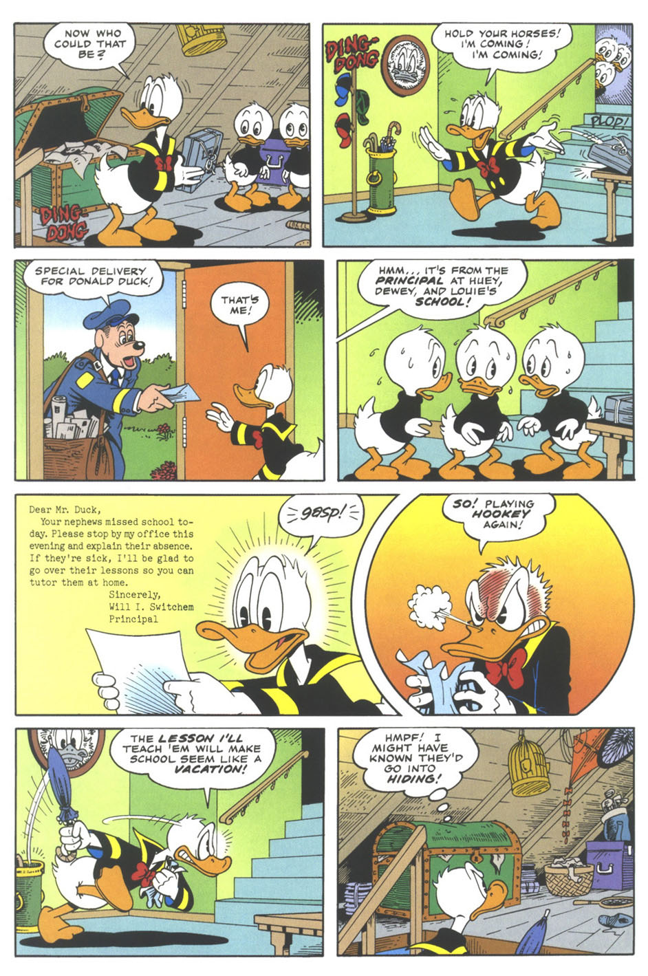 Read online Walt Disney's Comics and Stories comic -  Issue #618 - 60
