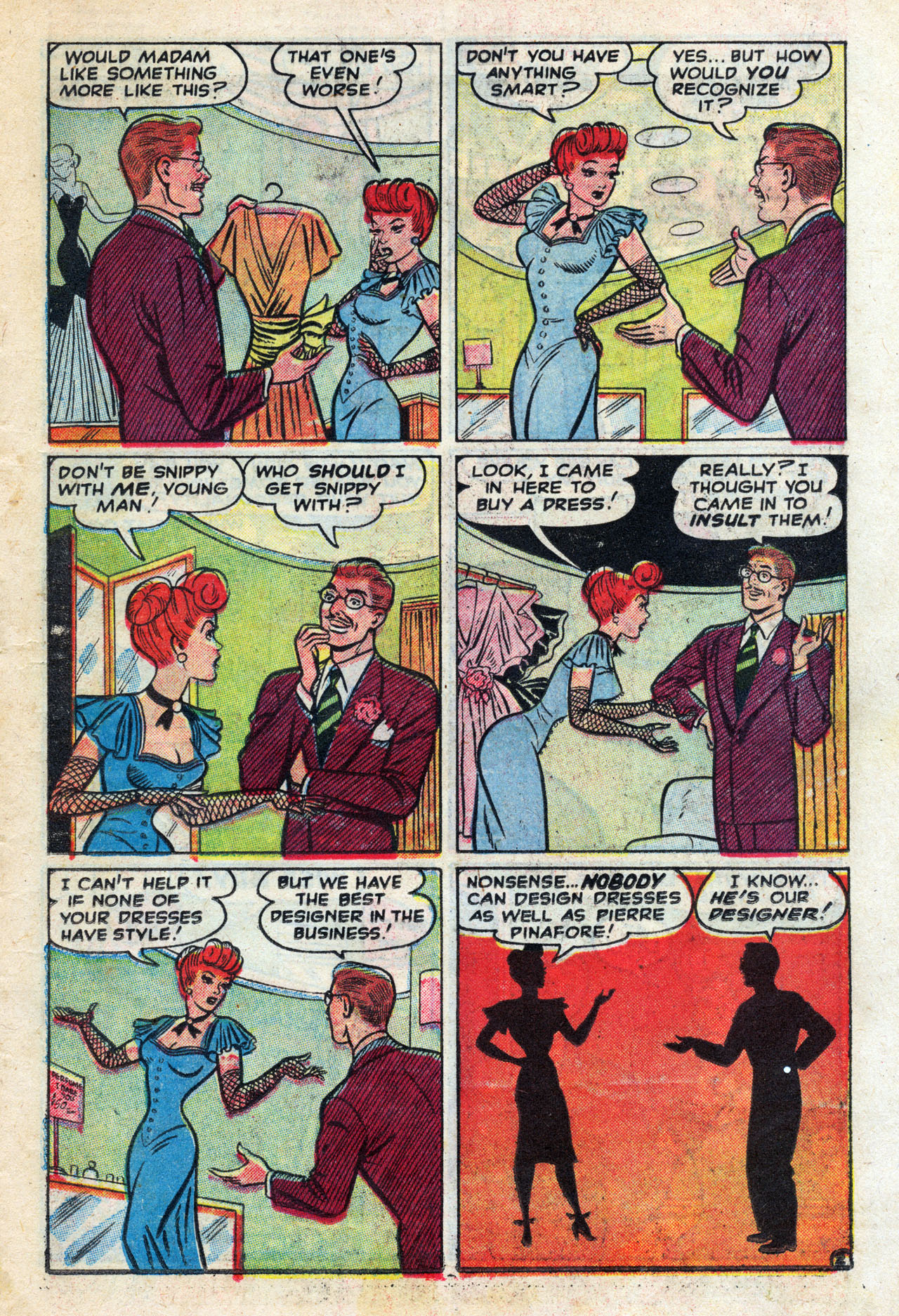 Read online Hedy Of Hollywood Comics comic -  Issue #46 - 9