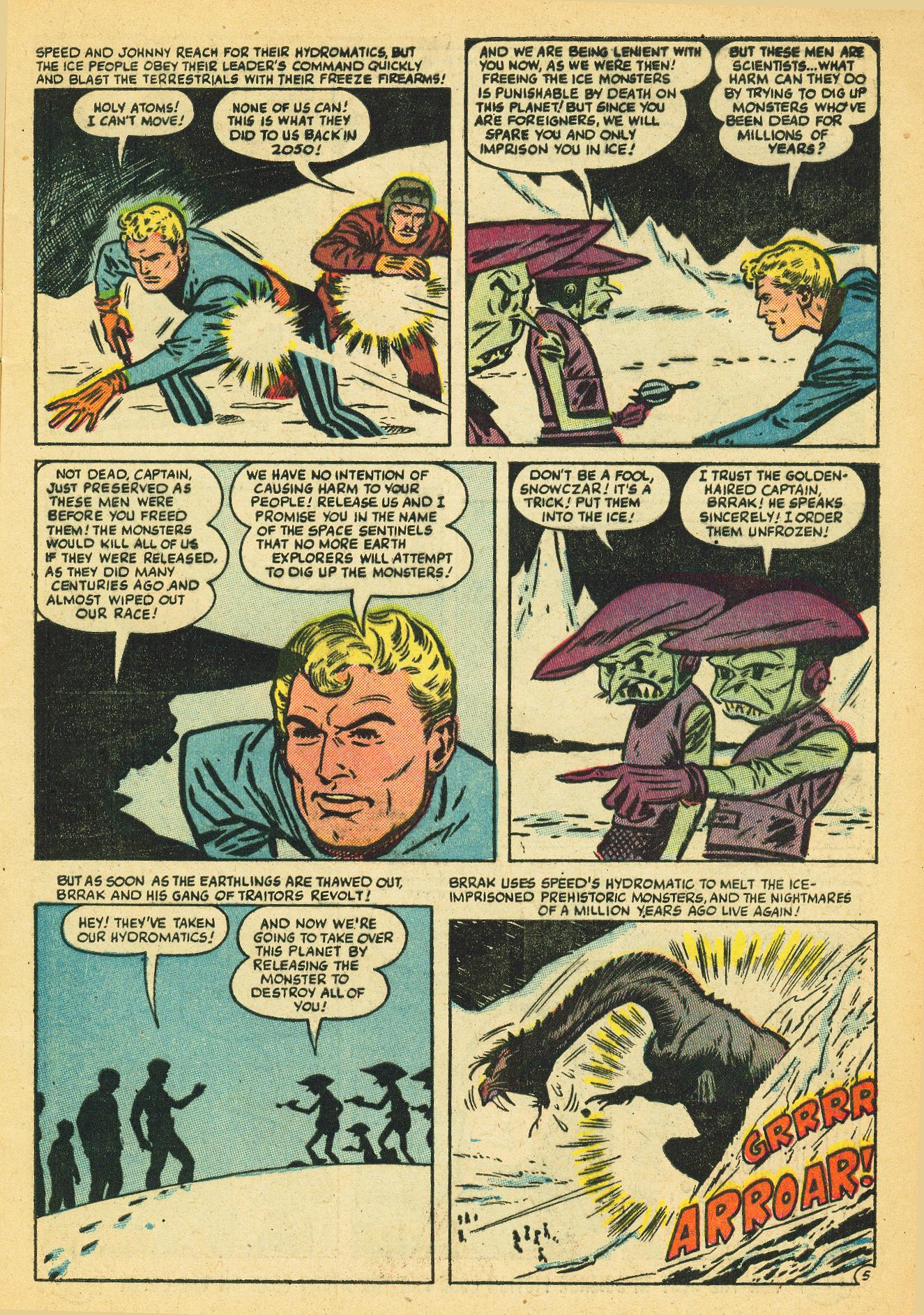 Read online Speed Carter, Spaceman comic -  Issue #5 - 7